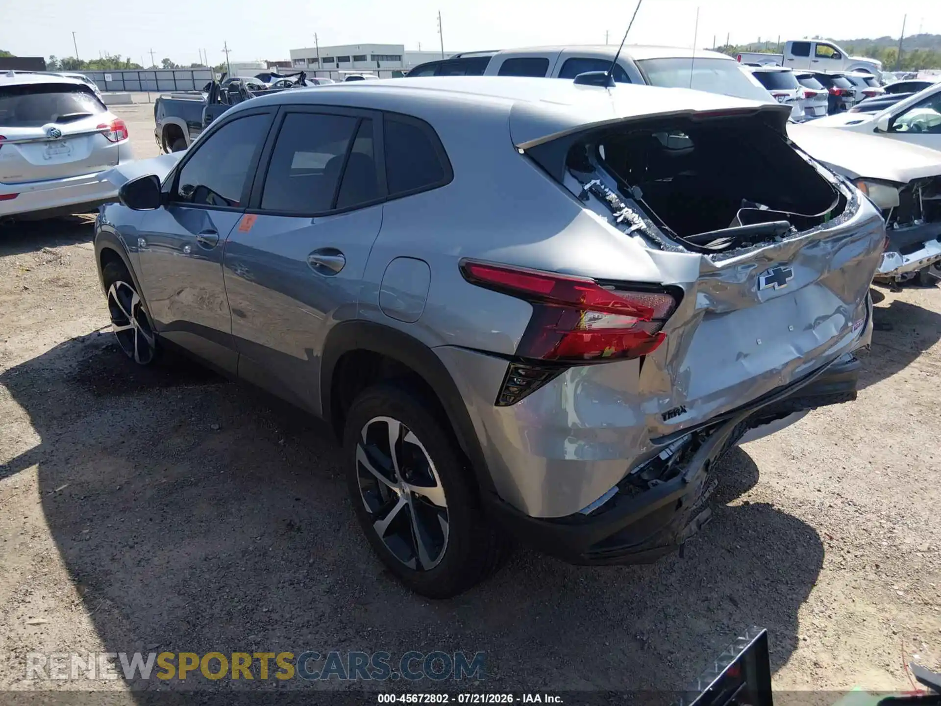 3 Photograph of a damaged car KL77LGE22RC083268 CHEVROLET TRAX 2024