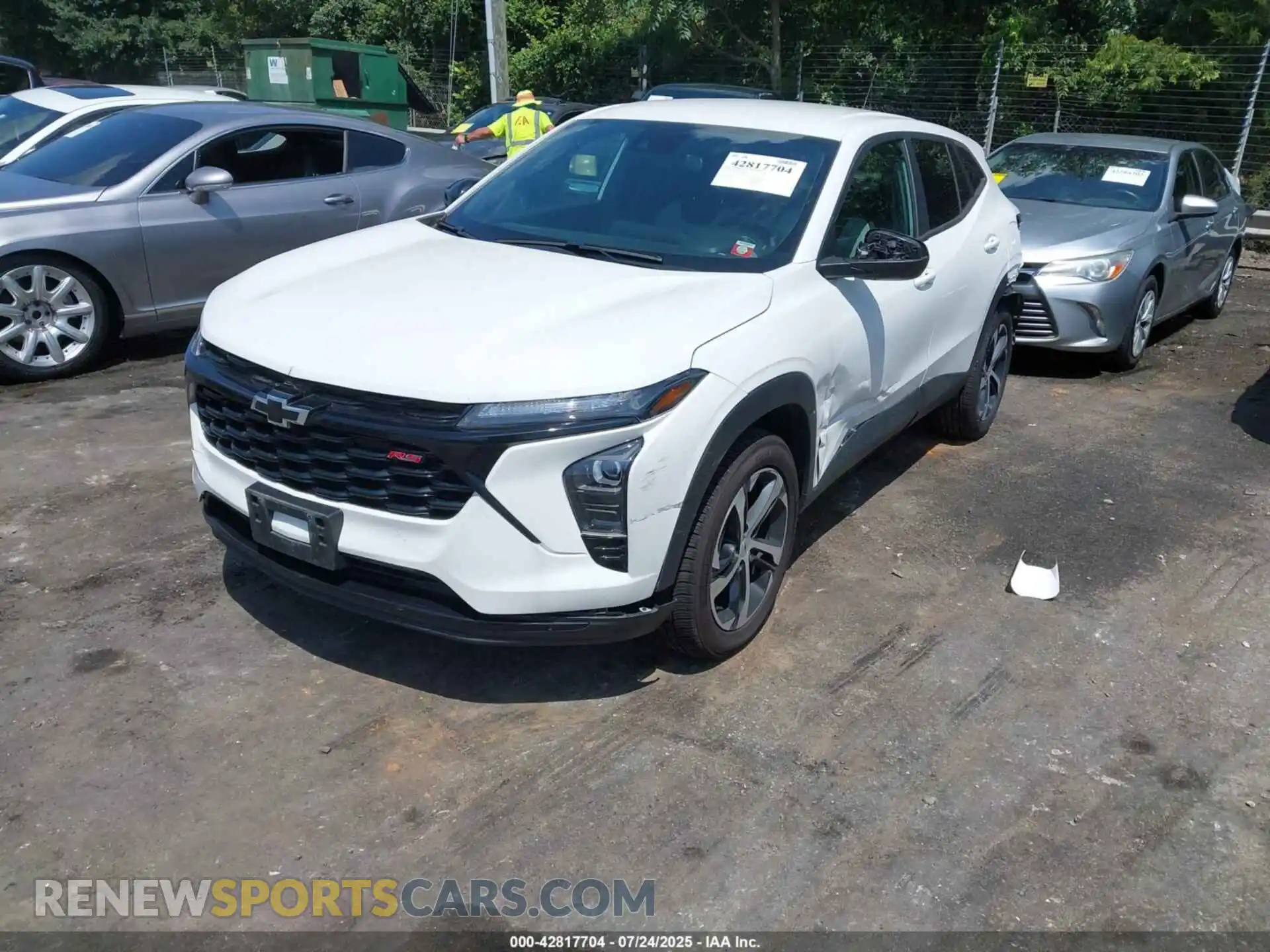 2 Photograph of a damaged car KL77LGE23RC080461 CHEVROLET TRAX 2024