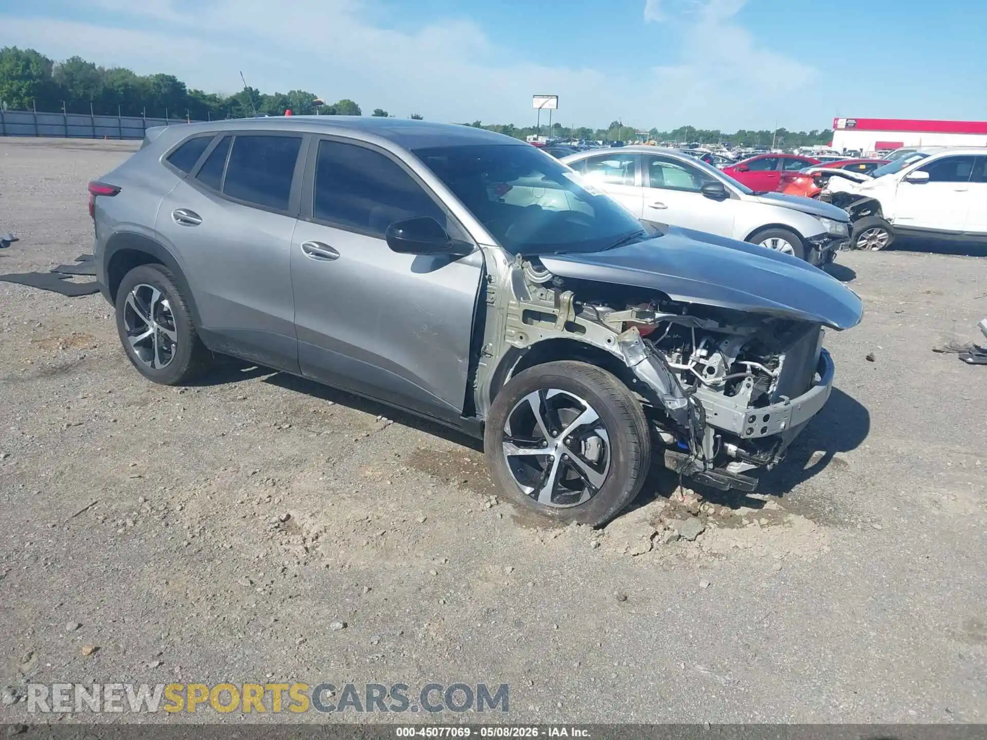 1 Photograph of a damaged car KL77LGE24RC125889 CHEVROLET TRAX 2024
