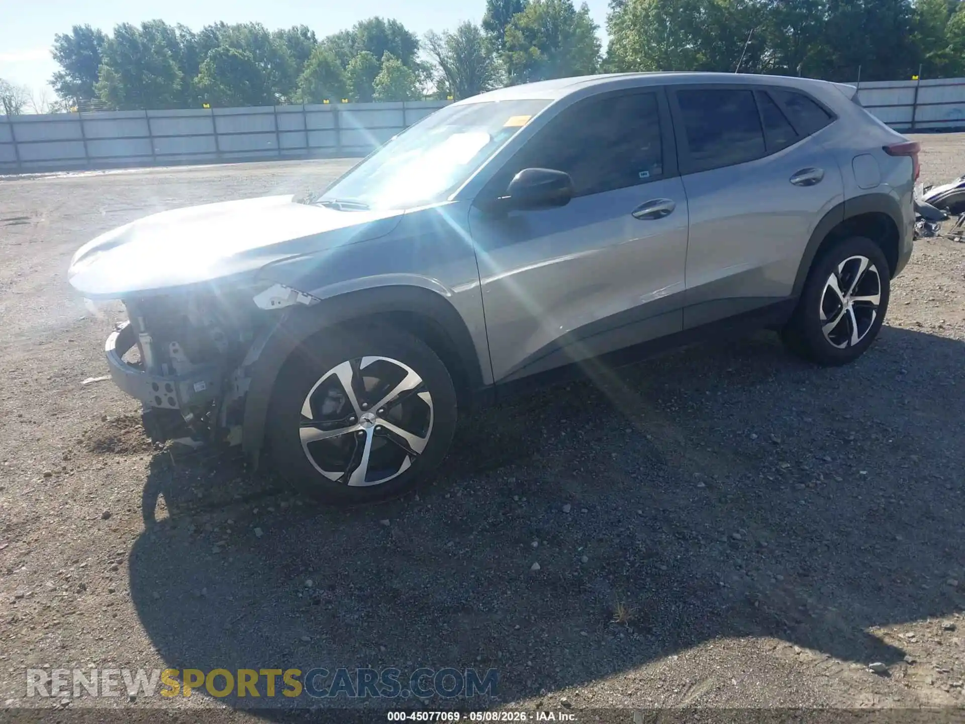 2 Photograph of a damaged car KL77LGE24RC125889 CHEVROLET TRAX 2024