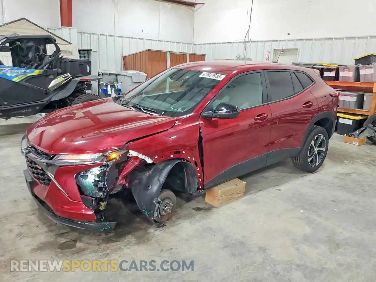 1 Photograph of a damaged car KL77LGE24RC239469 CHEVROLET TRAX 2024