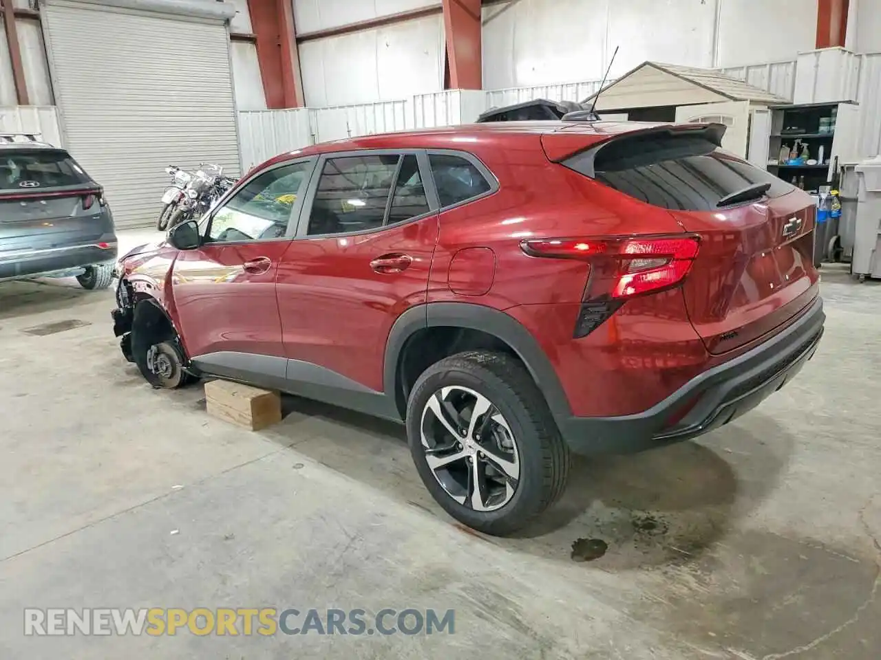 2 Photograph of a damaged car KL77LGE24RC239469 CHEVROLET TRAX 2024