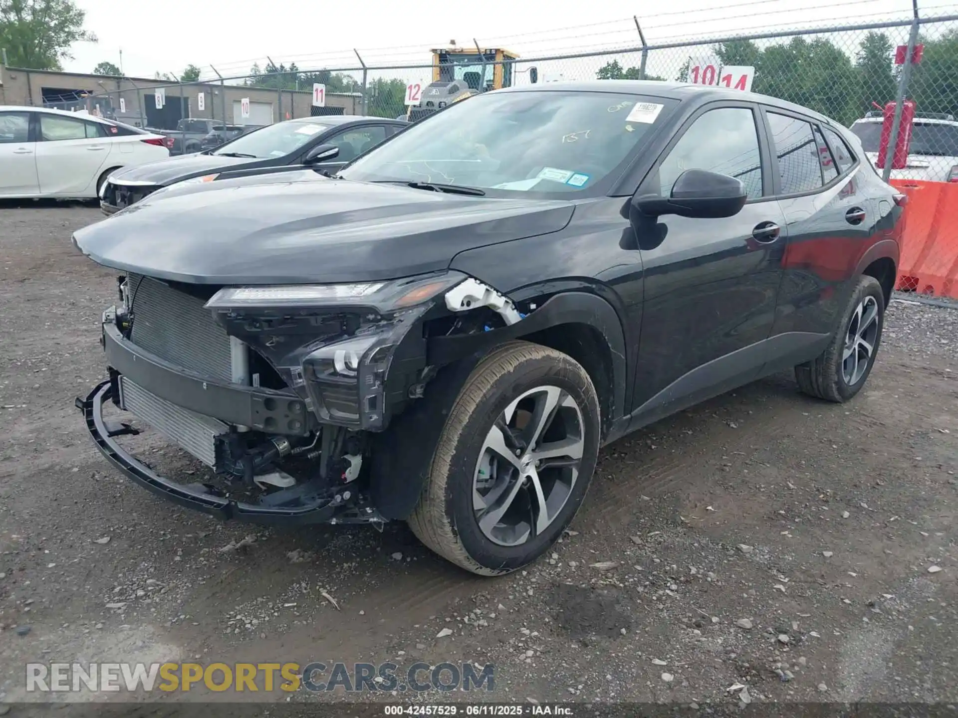 2 Photograph of a damaged car KL77LGE25RC178181 CHEVROLET TRAX 2024