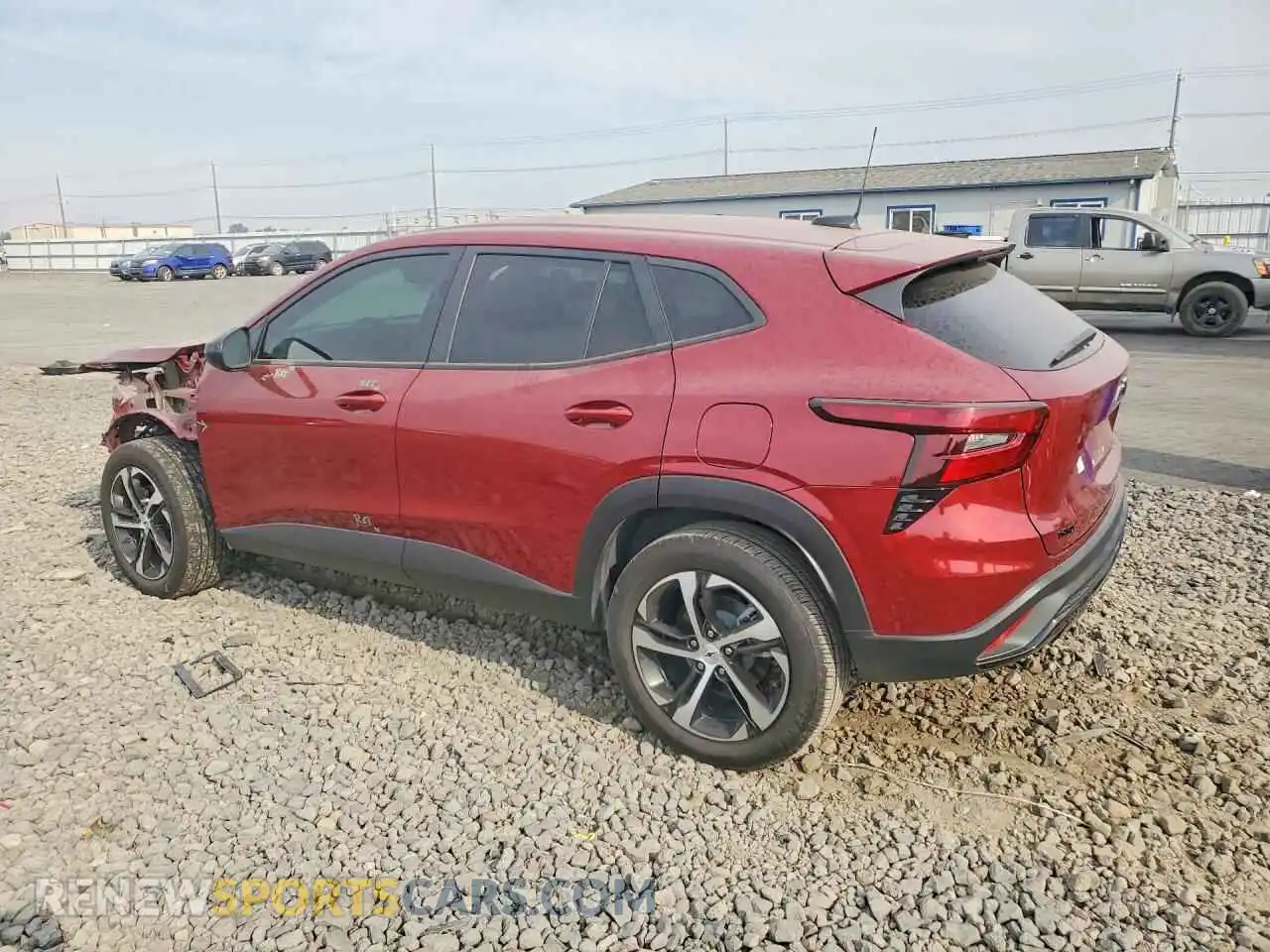 2 Фотография поврежденного автомобиля KL77LGE27RC106706 CHEVROLET TRAX 2024