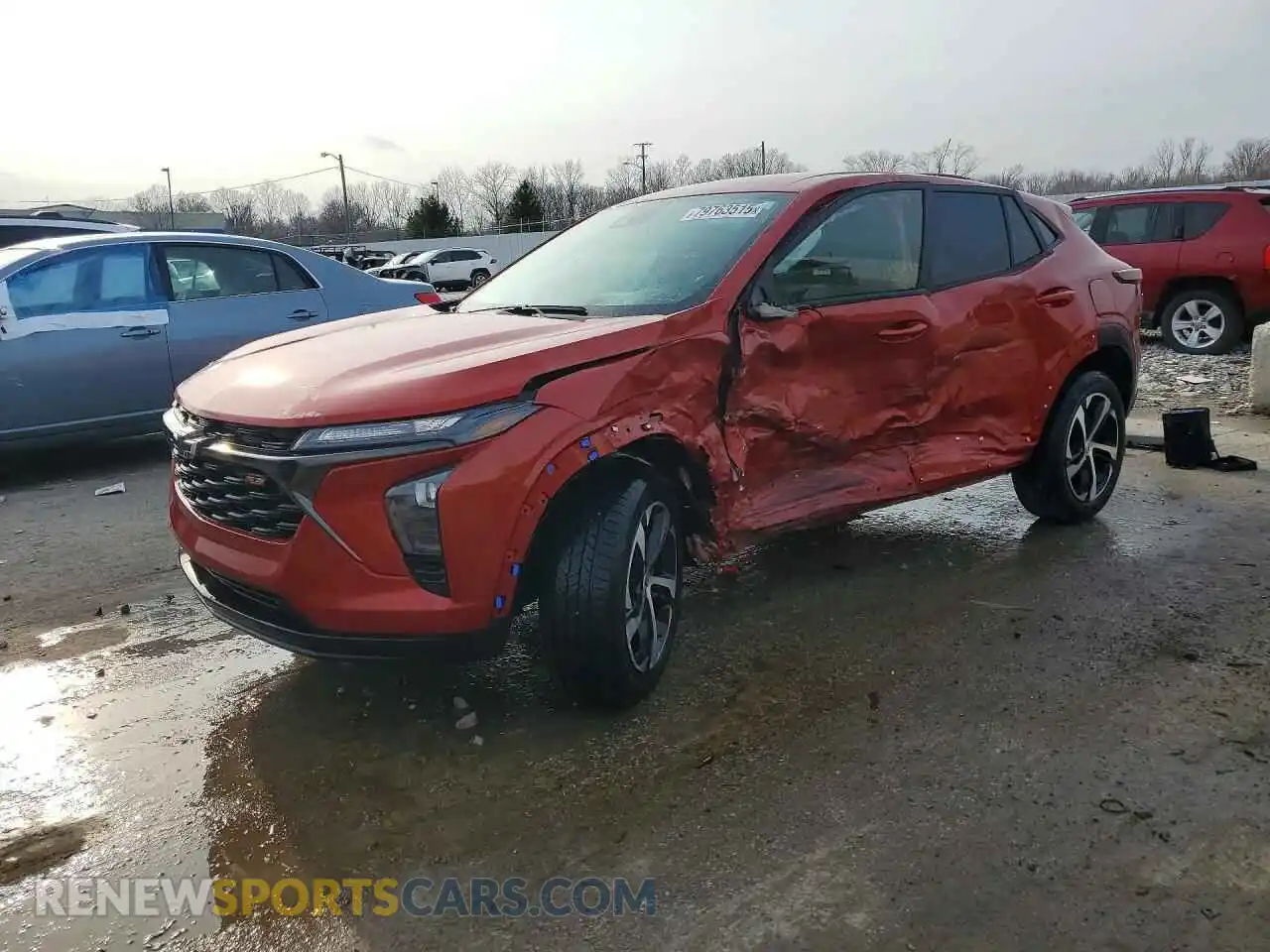 1 Photograph of a damaged car KL77LGE27RC186766 CHEVROLET TRAX 2024