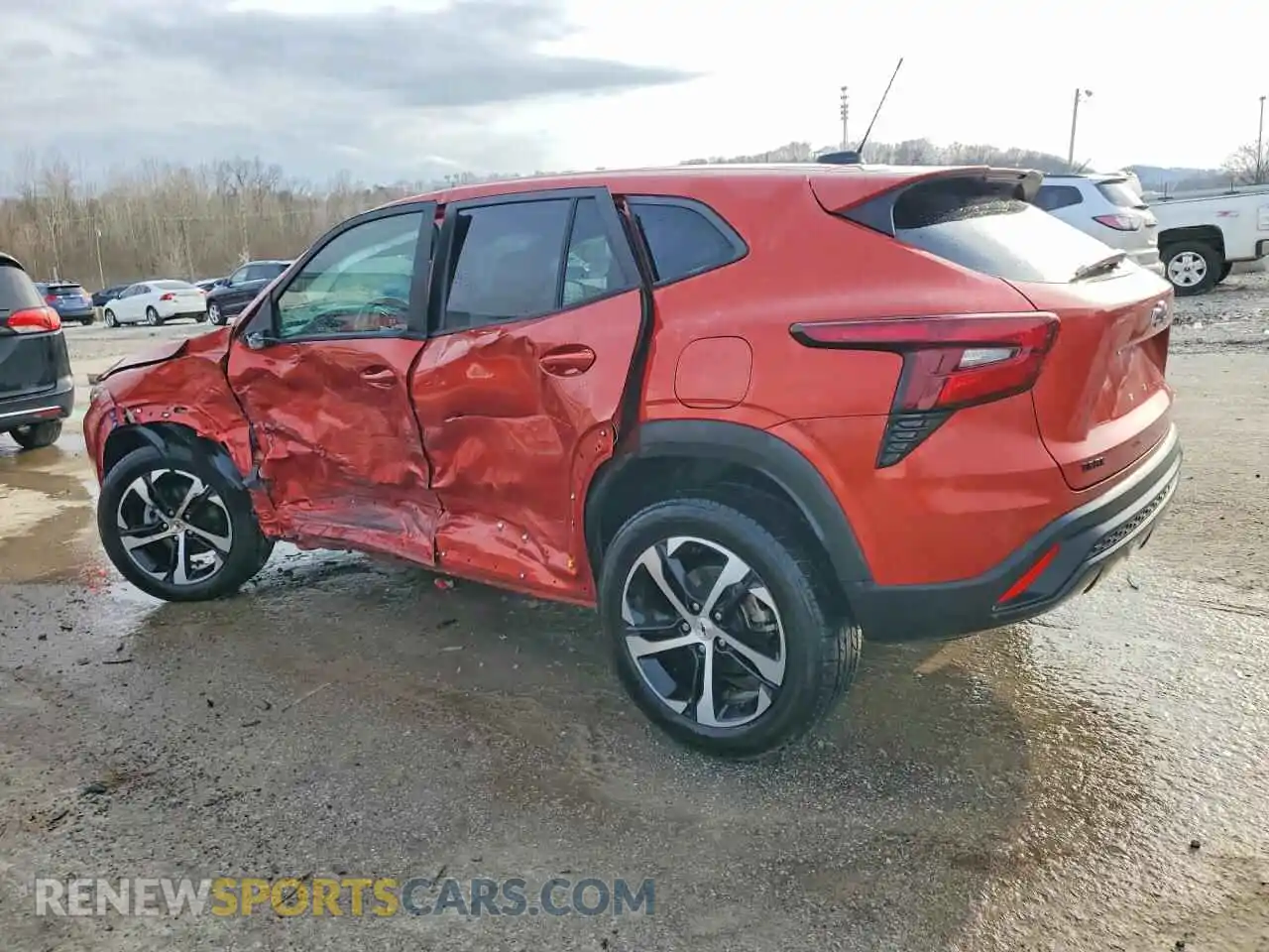 2 Photograph of a damaged car KL77LGE27RC186766 CHEVROLET TRAX 2024