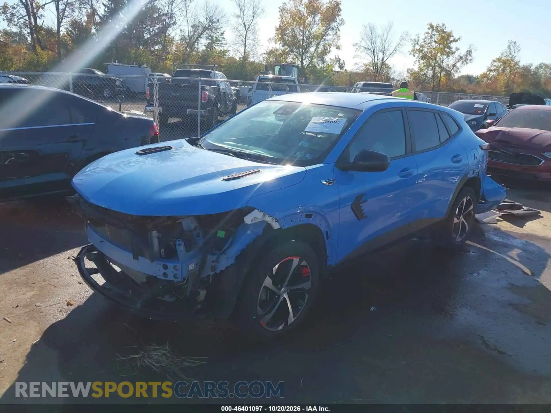 2 Photograph of a damaged car KL77LGE28RC128245 CHEVROLET TRAX 2024