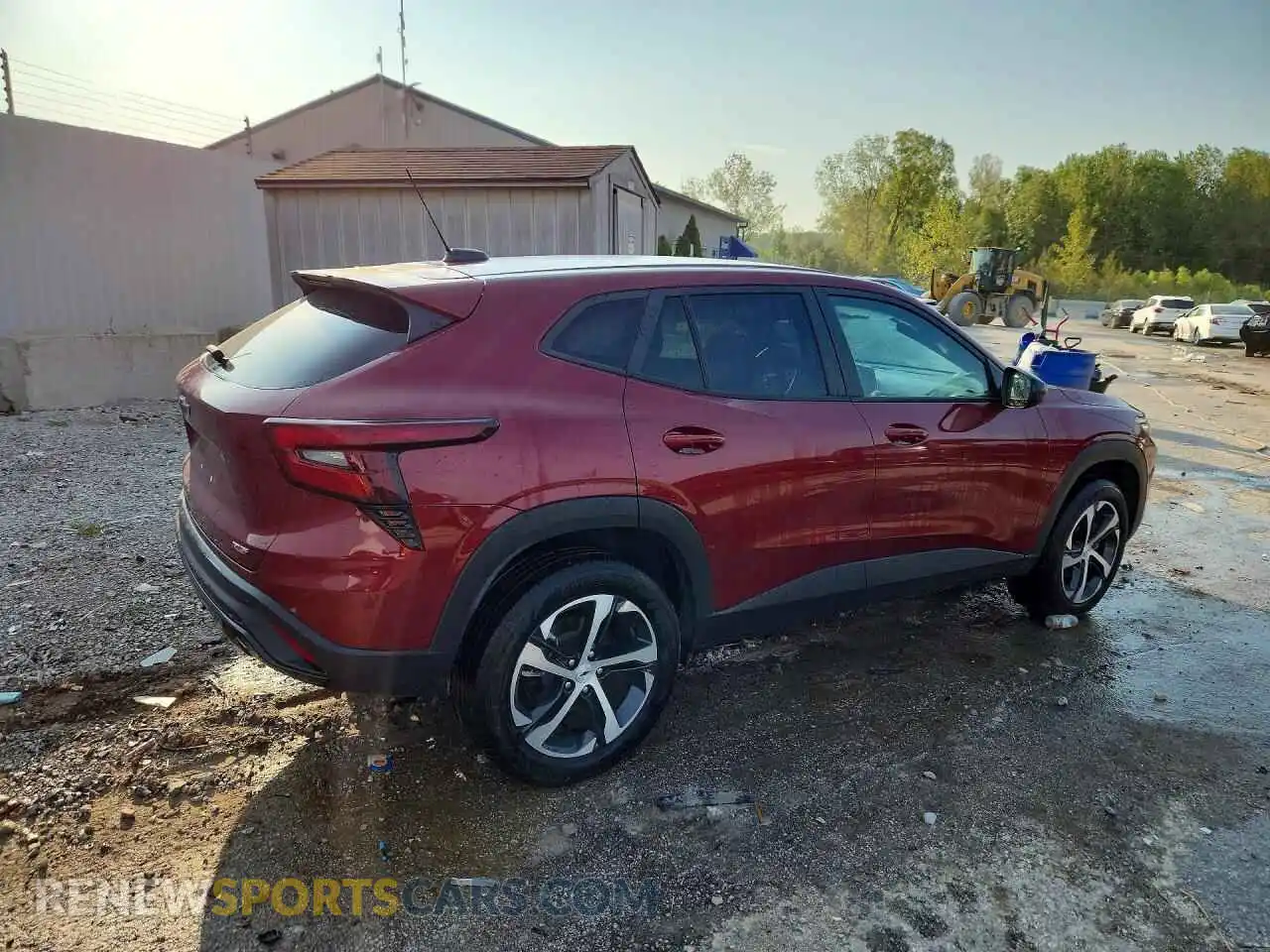 3 fotografías del automóvil dañado KL77LGE28RC245677 CHEVROLET TRAX 2024