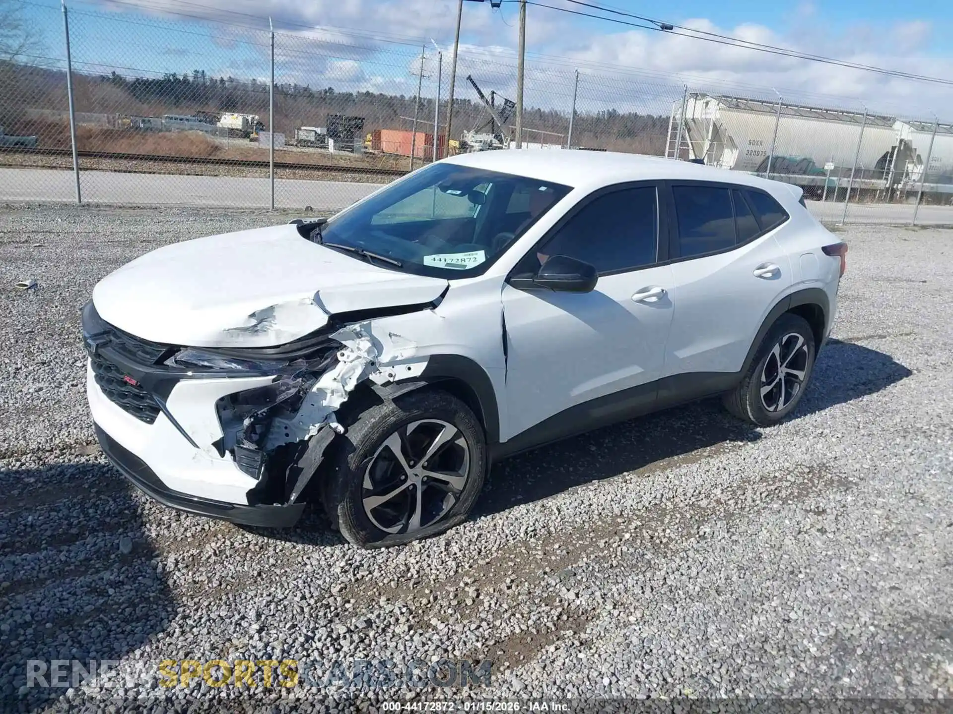 2 Photograph of a damaged car KL77LGE2XRC018202 CHEVROLET TRAX 2024