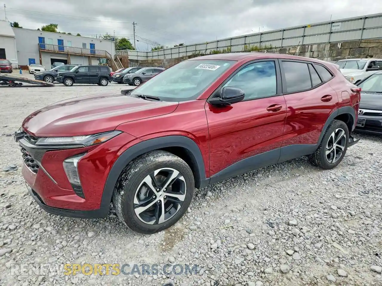1 Photograph of a damaged car KL77LGE2XRC027336 CHEVROLET TRAX 2024