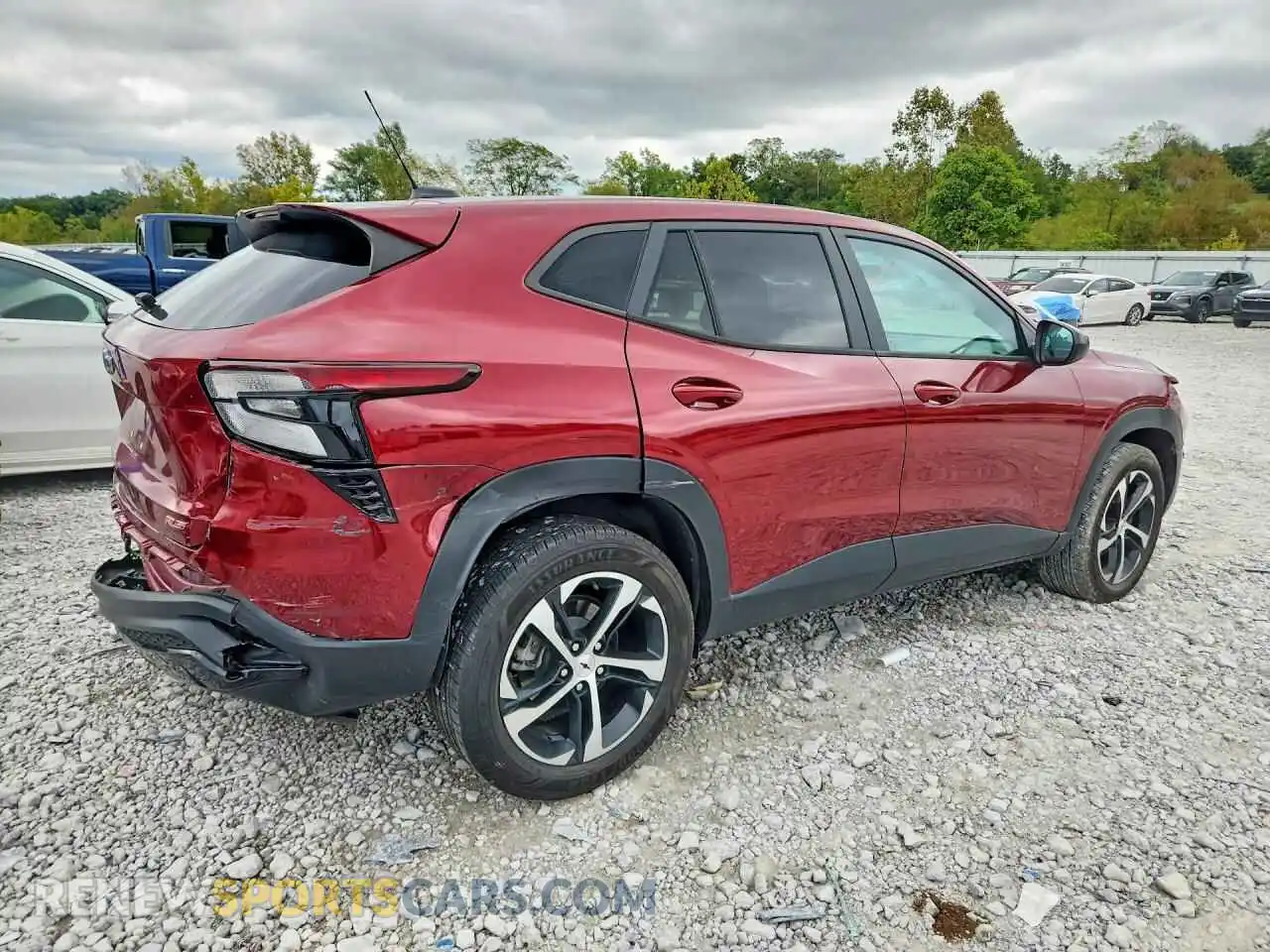 3 Photograph of a damaged car KL77LGE2XRC027336 CHEVROLET TRAX 2024