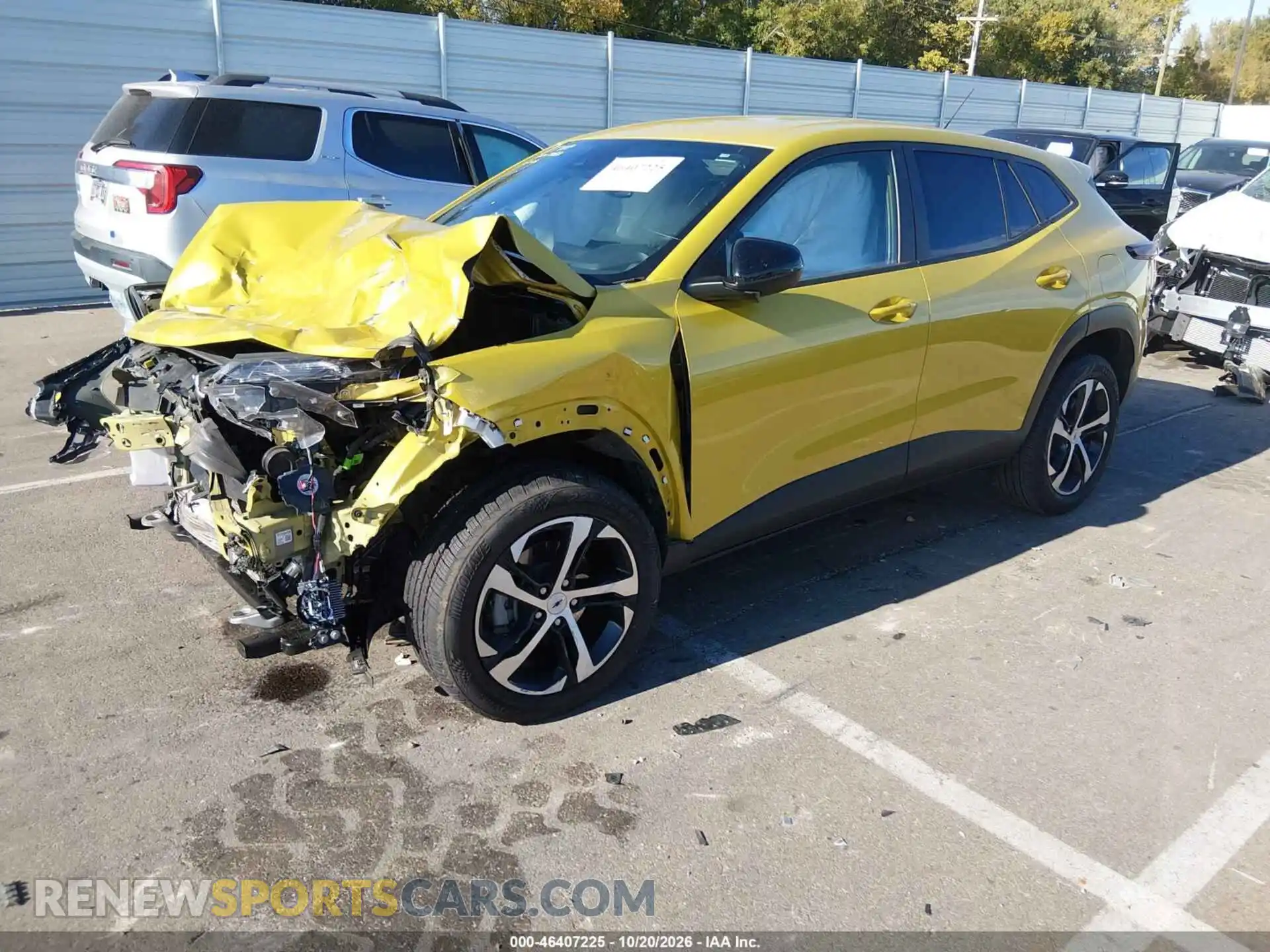 2 fotografías del automóvil dañado KL77LGE2XRC187152 CHEVROLET TRAX 2024