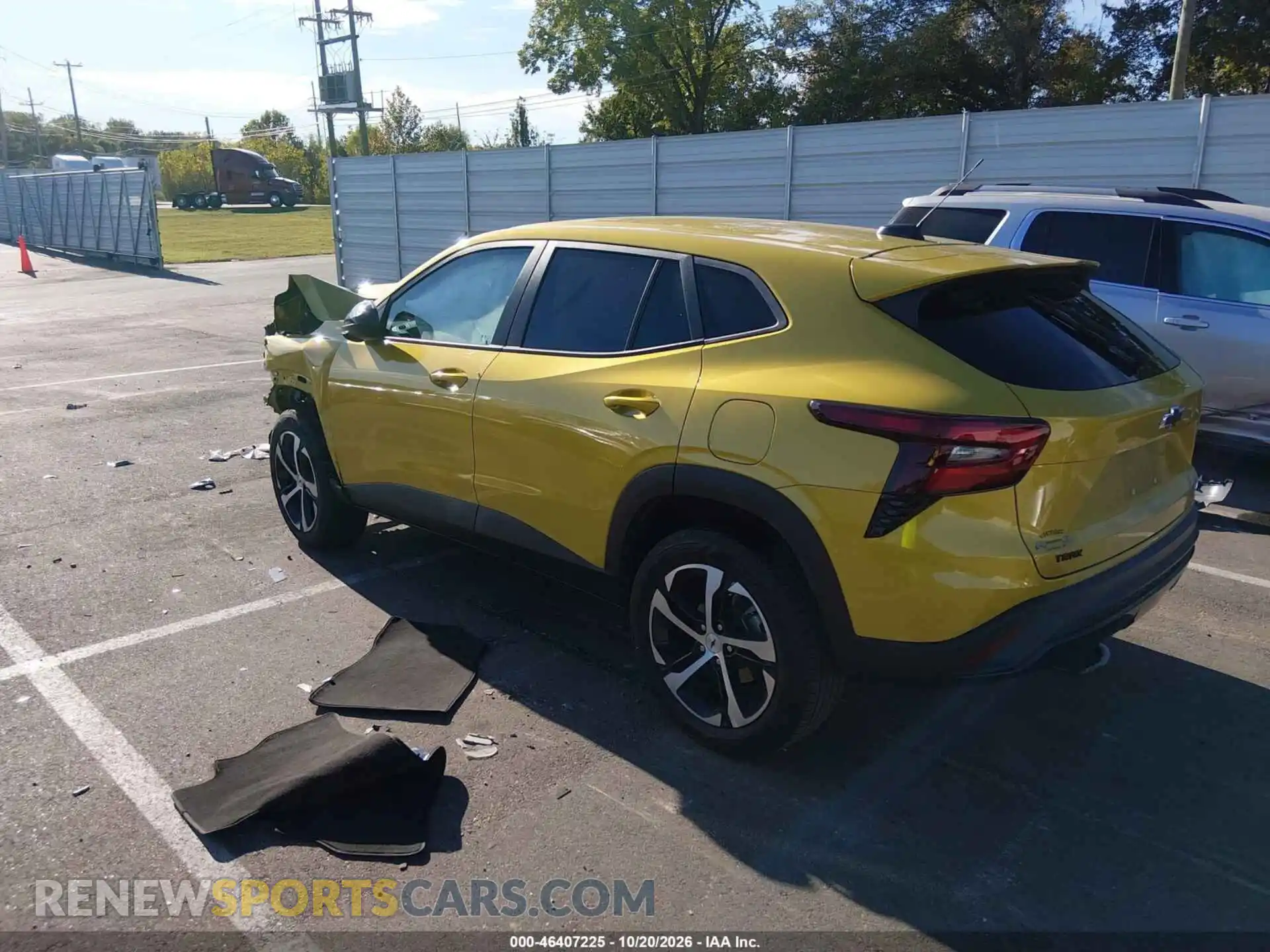 3 fotografías del automóvil dañado KL77LGE2XRC187152 CHEVROLET TRAX 2024
