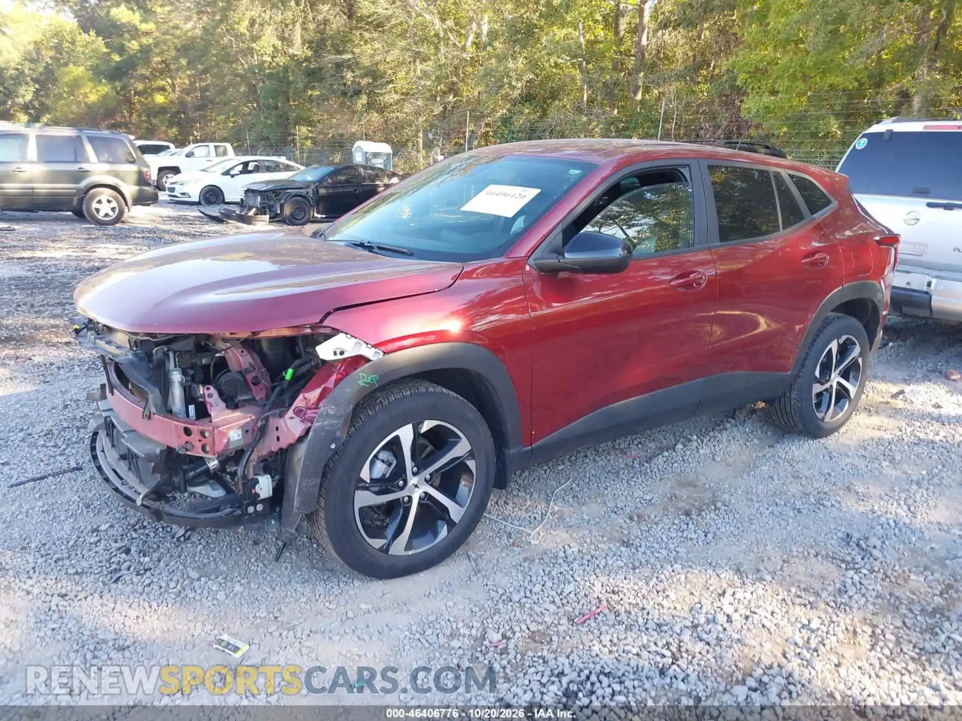 2 Photograph of a damaged car KL77LGE2XRC198863 CHEVROLET TRAX 2024