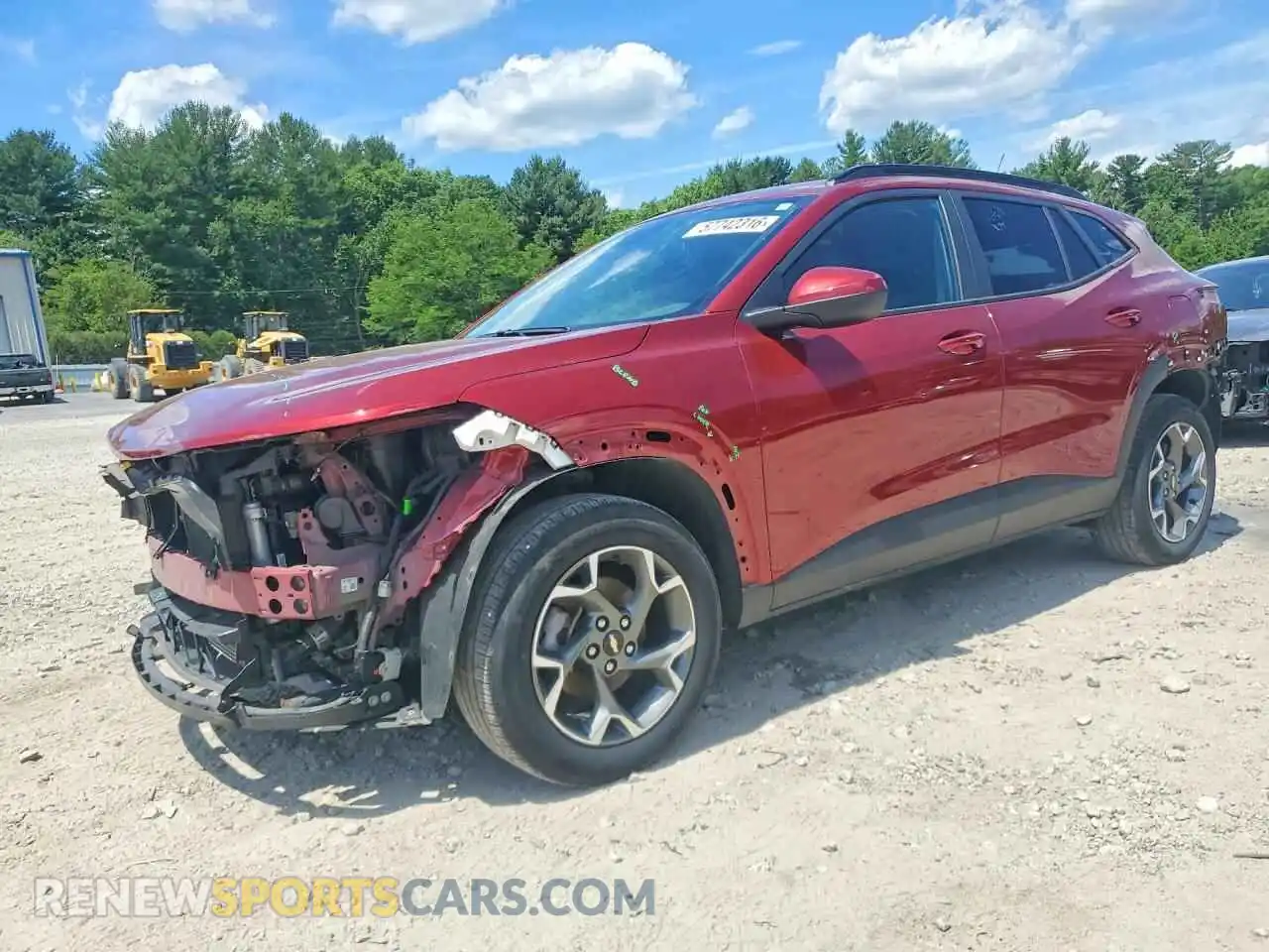 1 Photograph of a damaged car KL77LHE20RC011877 CHEVROLET TRAX 2024