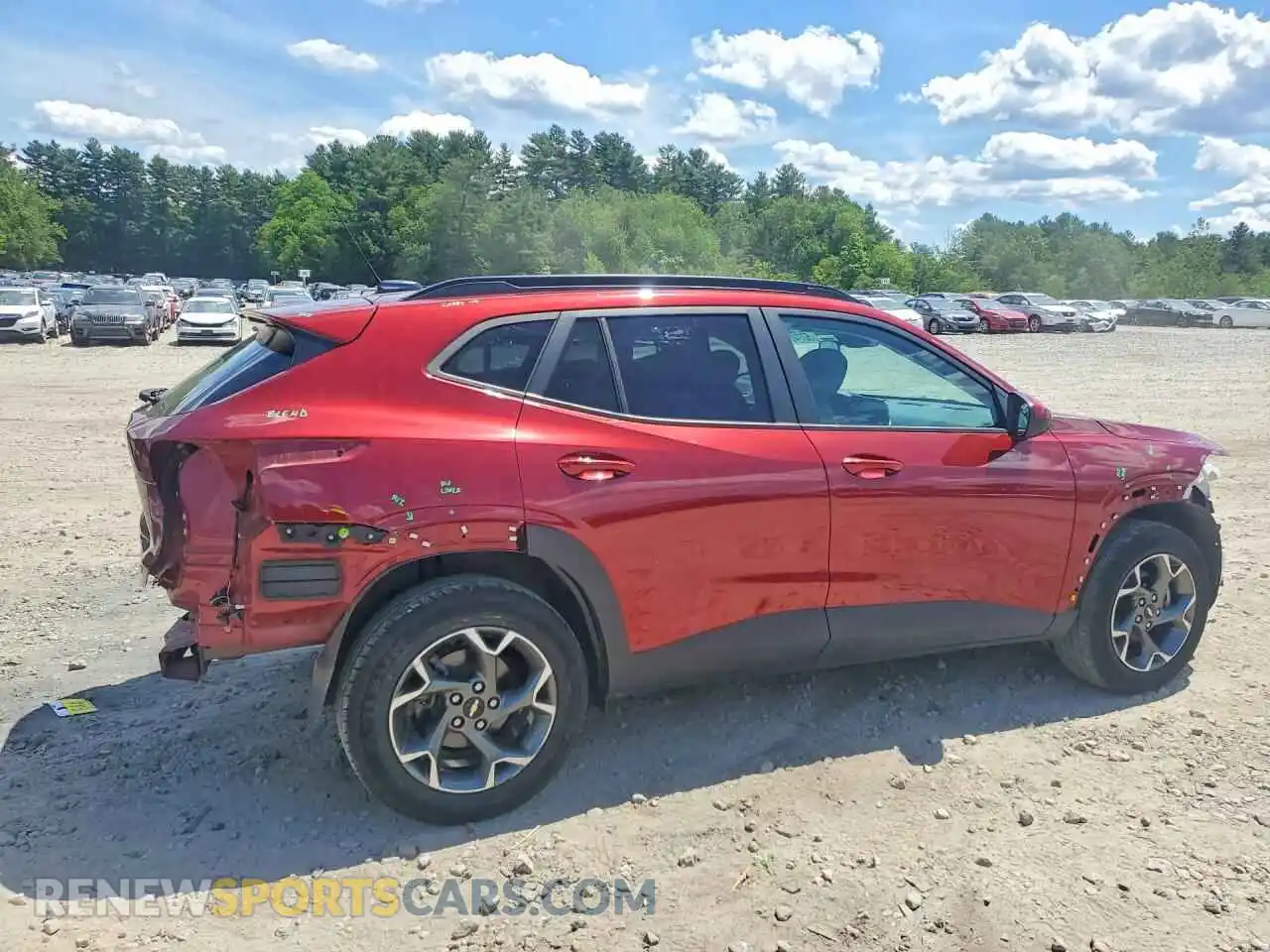 3 Photograph of a damaged car KL77LHE20RC011877 CHEVROLET TRAX 2024