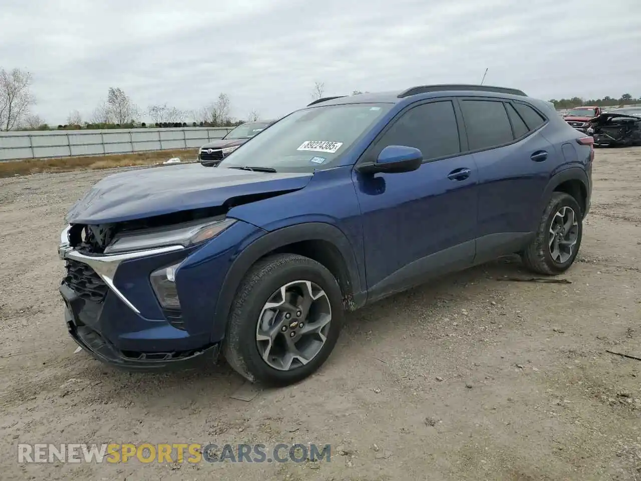 1 Фотография поврежденного автомобиля KL77LHE20RC071397 CHEVROLET TRAX 2024