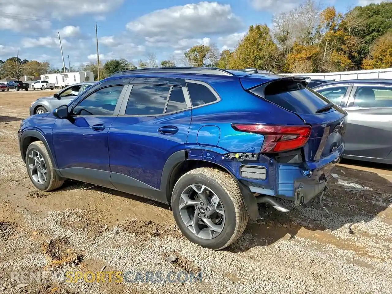 2 Photograph of a damaged car KL77LHE20RC186226 CHEVROLET TRAX 2024