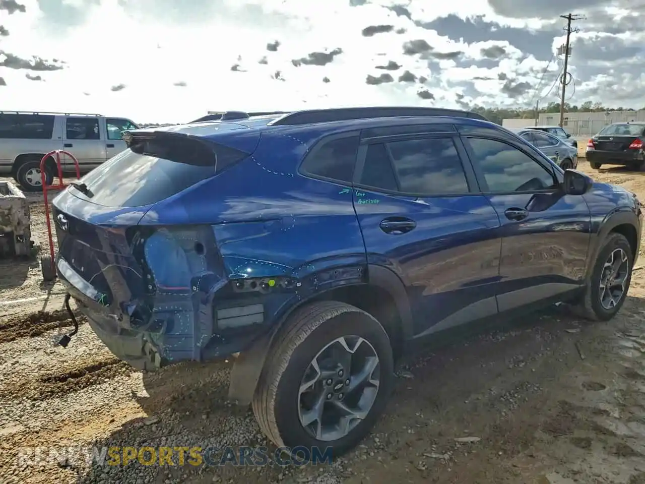 3 Photograph of a damaged car KL77LHE20RC186226 CHEVROLET TRAX 2024