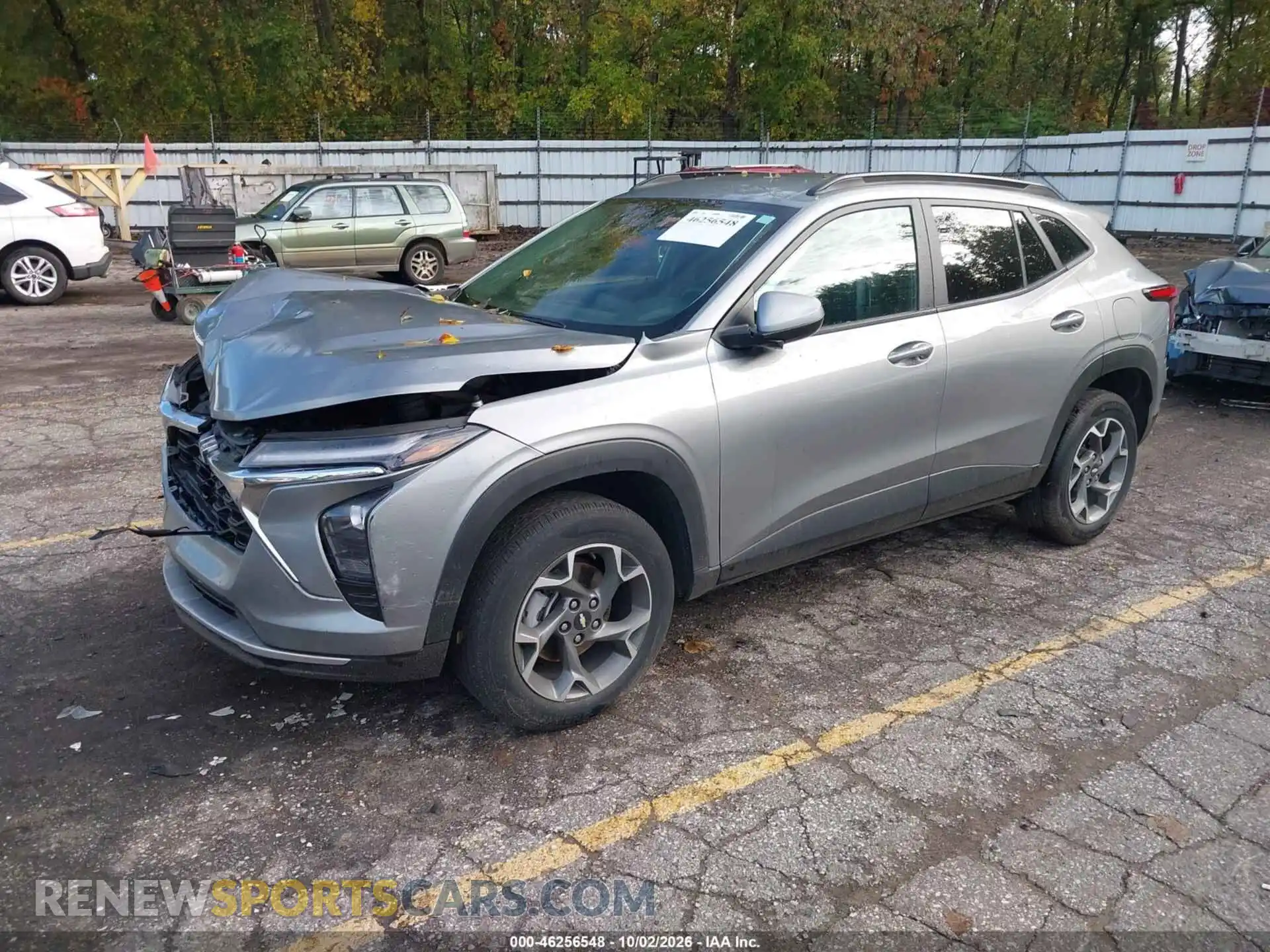 2 Фотография поврежденного автомобиля KL77LHE20RC246201 CHEVROLET TRAX 2024