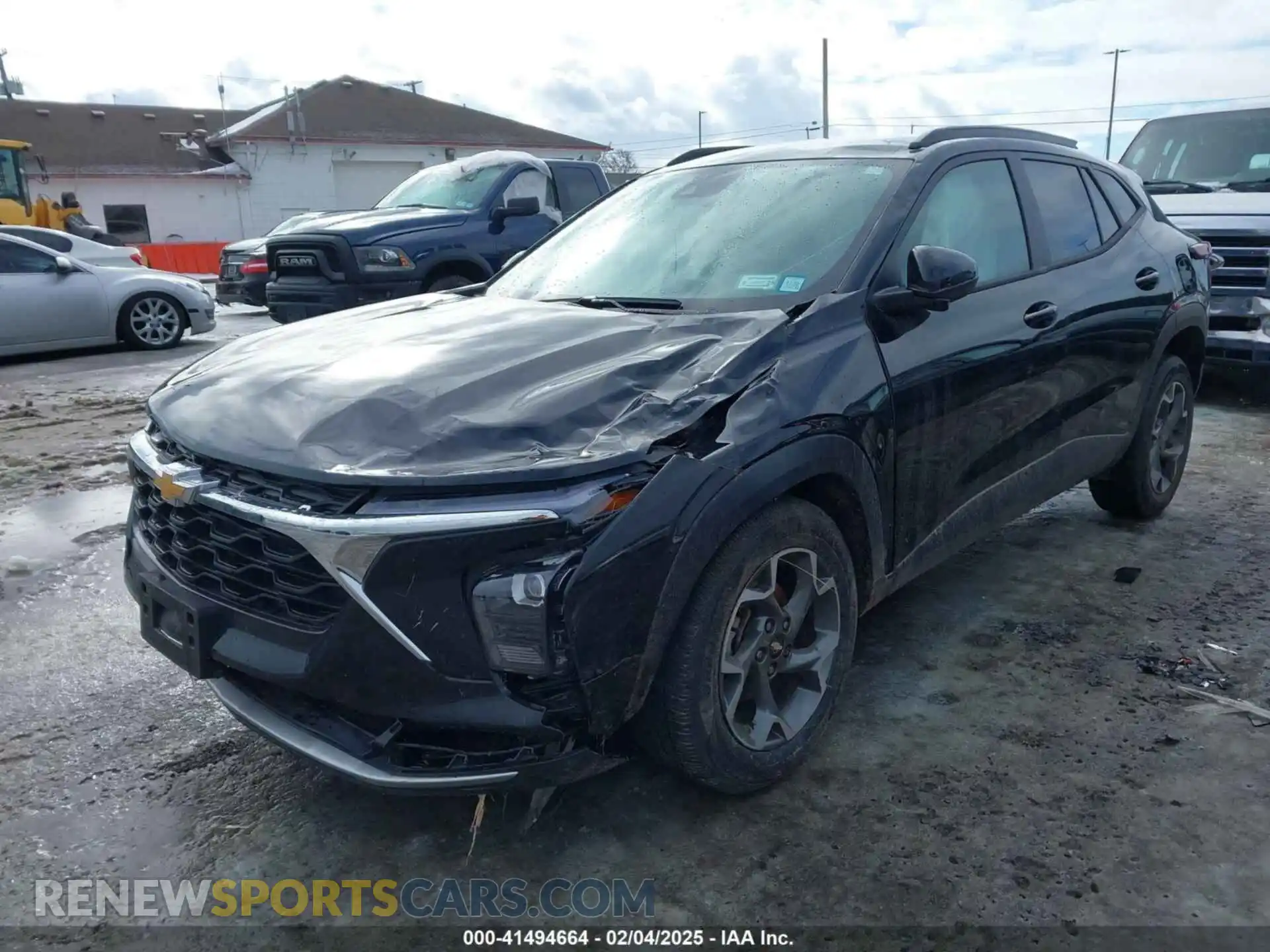 2 Photograph of a damaged car KL77LHE21RC122762 CHEVROLET TRAX 2024