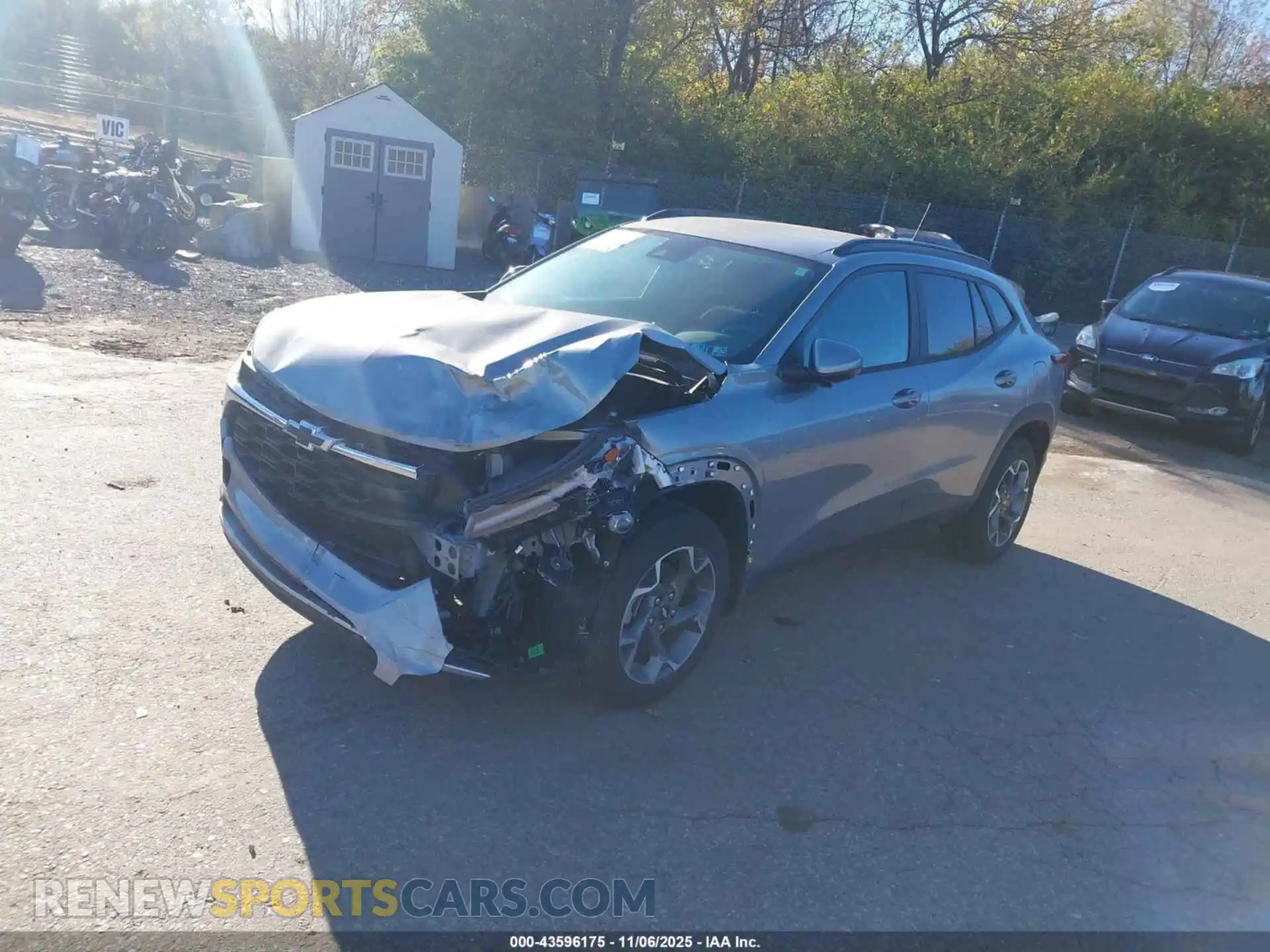 2 Photograph of a damaged car KL77LHE21RC167801 CHEVROLET TRAX 2024