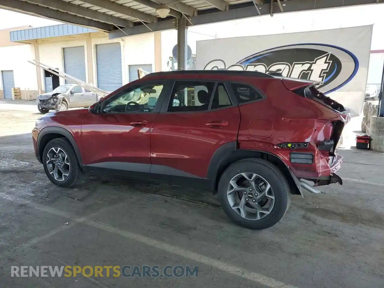2 Photograph of a damaged car KL77LHE21RC201171 CHEVROLET TRAX 2024