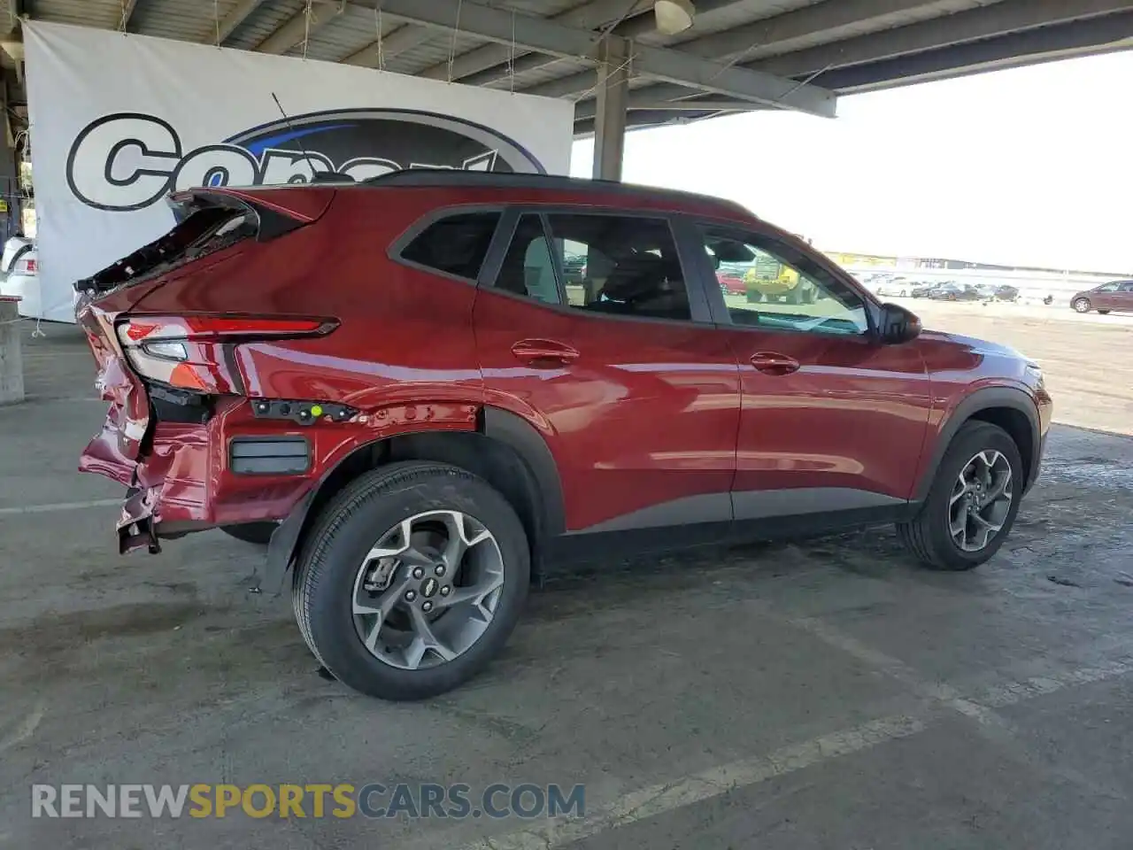 3 Photograph of a damaged car KL77LHE21RC201171 CHEVROLET TRAX 2024