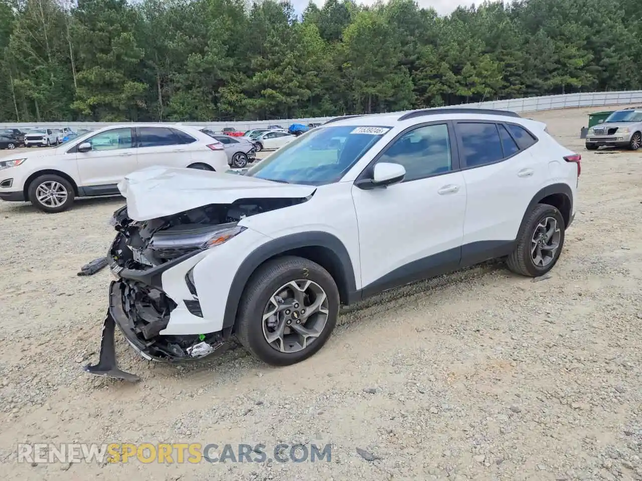 1 fotografías del automóvil dañado KL77LHE21RC240357 CHEVROLET TRAX 2024