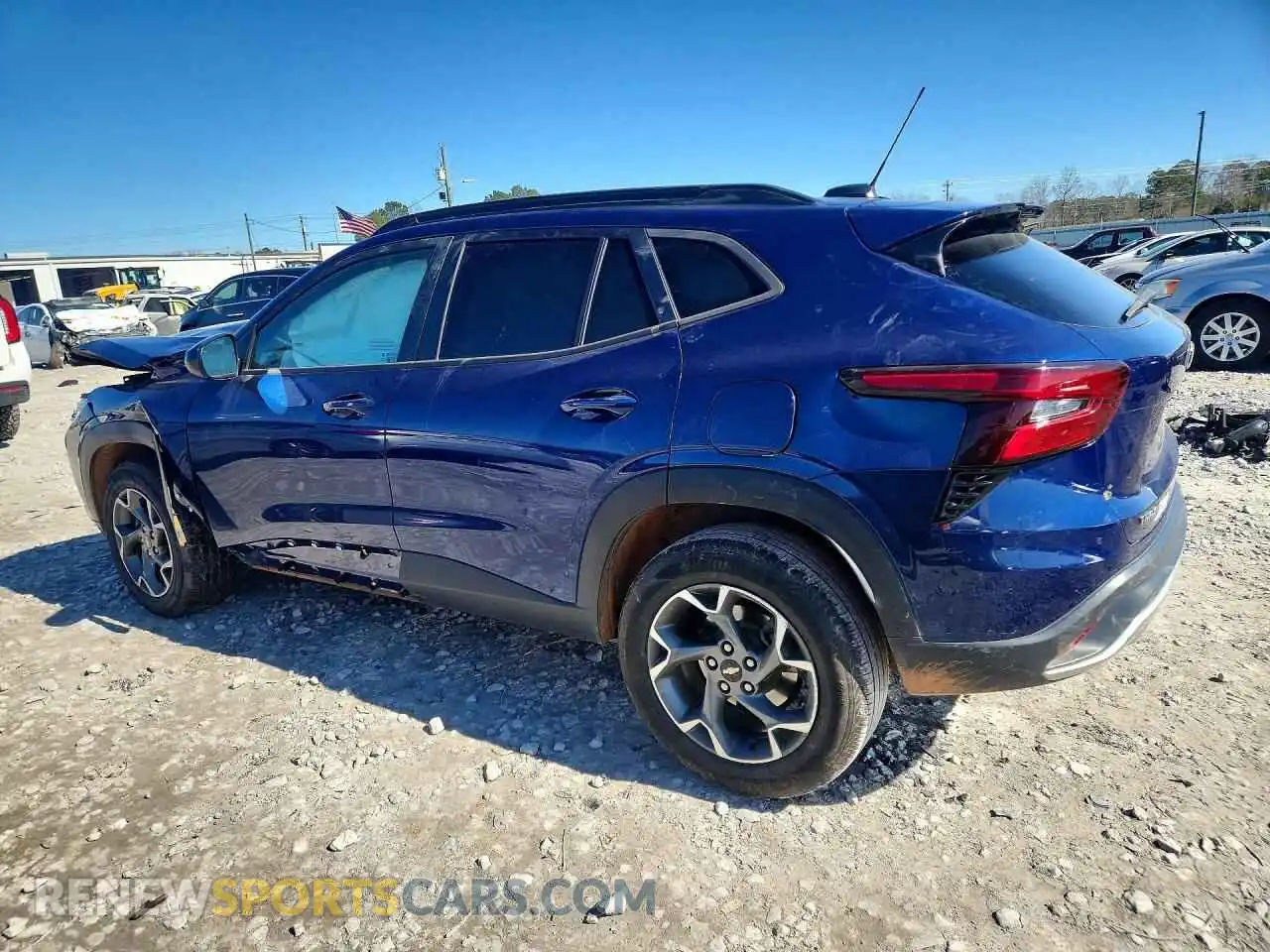 2 Photograph of a damaged car KL77LHE22RC010083 CHEVROLET TRAX 2024