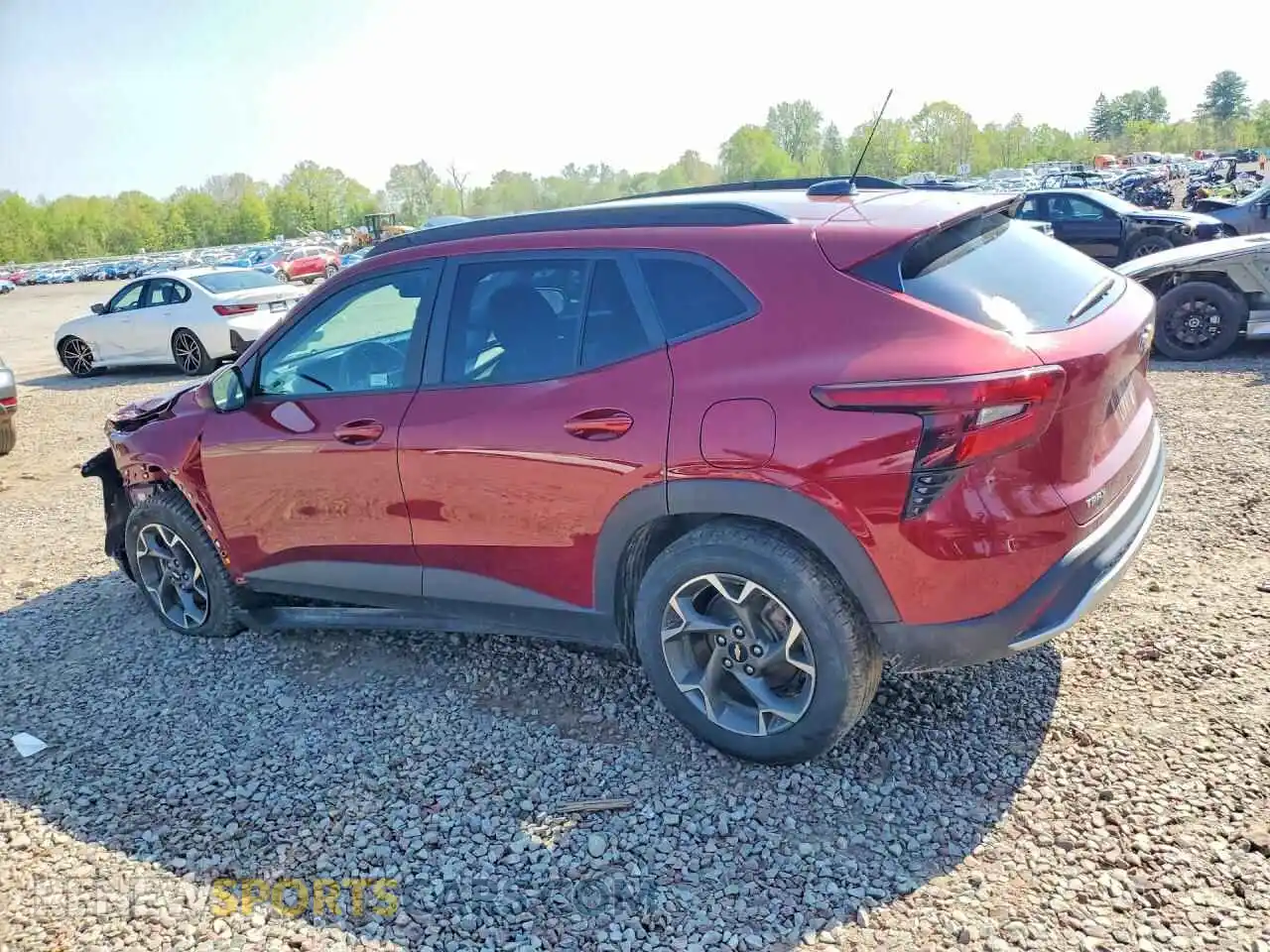 2 Photograph of a damaged car KL77LHE22RC090405 CHEVROLET TRAX 2024
