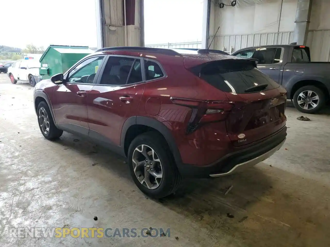 2 Photograph of a damaged car KL77LHE22RC111401 CHEVROLET TRAX 2024