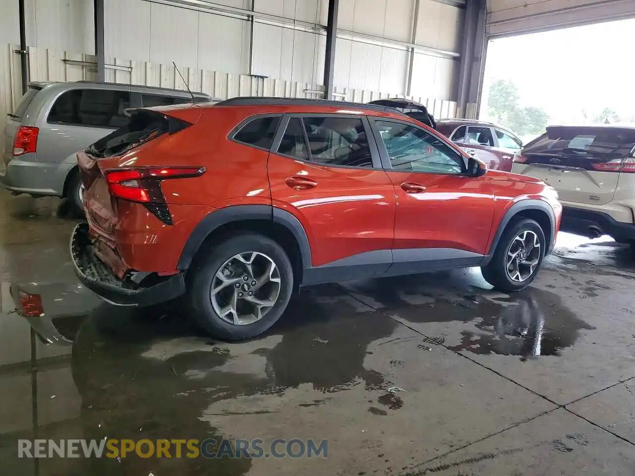 3 Photograph of a damaged car KL77LHE24RC091250 CHEVROLET TRAX 2024
