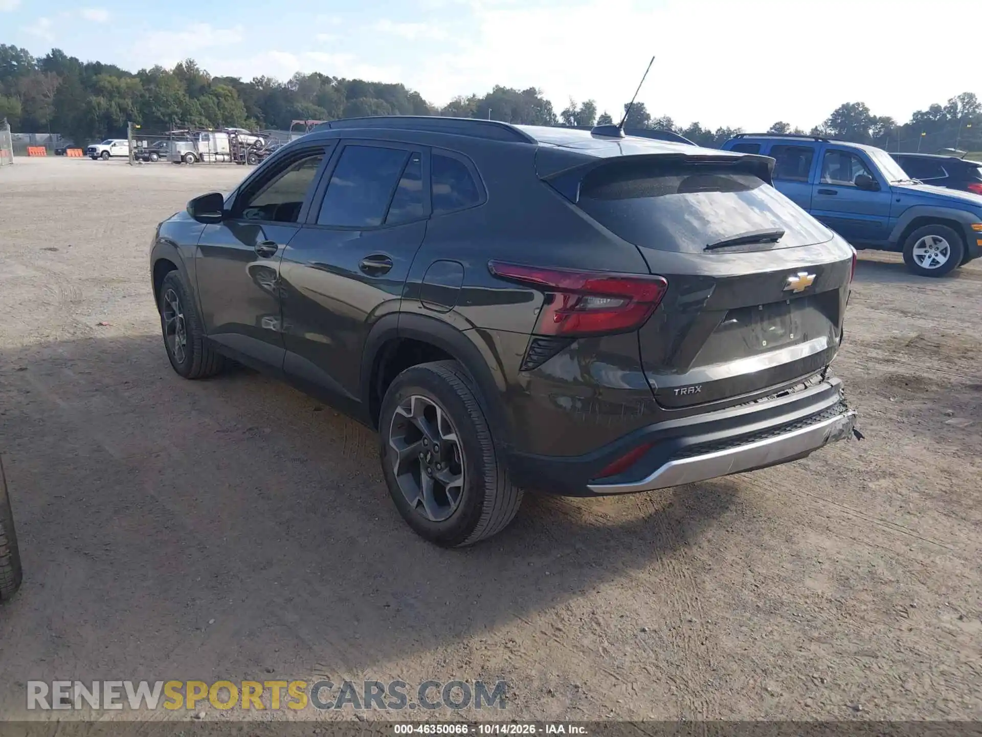 3 Photograph of a damaged car KL77LHE24RC217297 CHEVROLET TRAX 2024