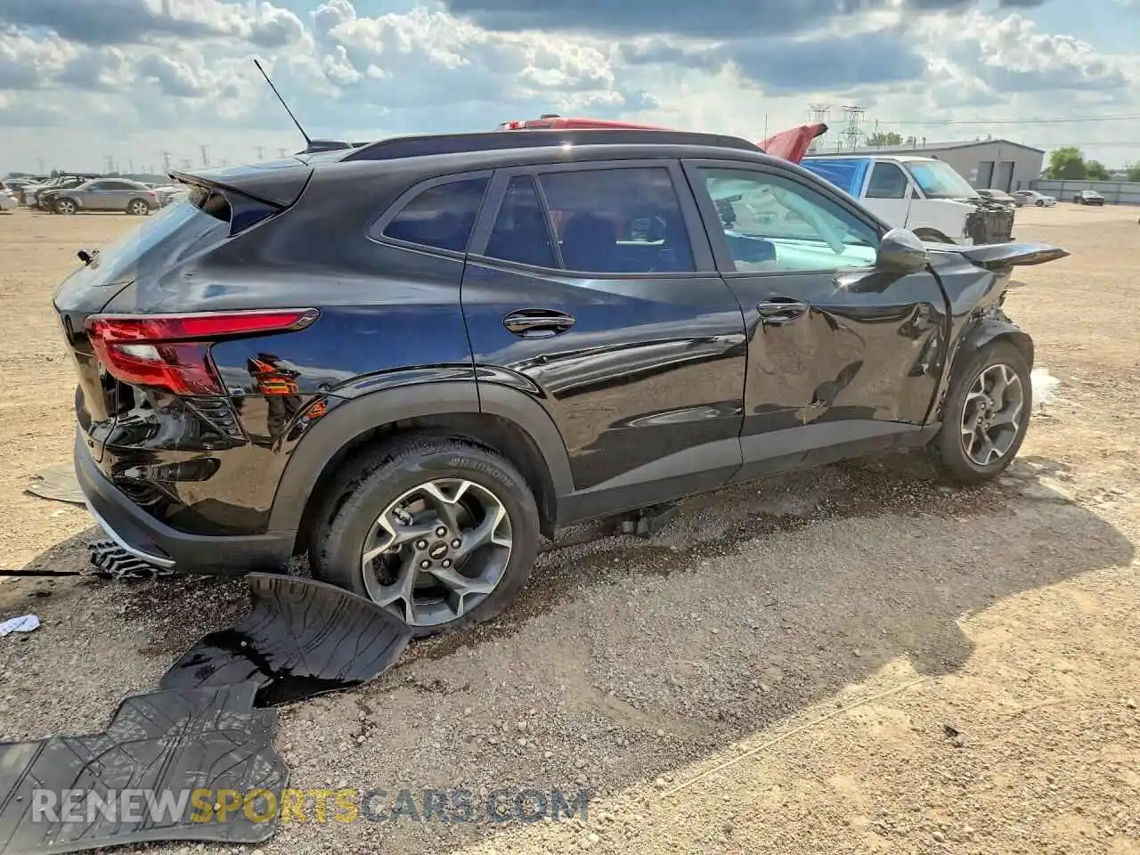 3 Photograph of a damaged car KL77LHE24RC231197 CHEVROLET TRAX 2024