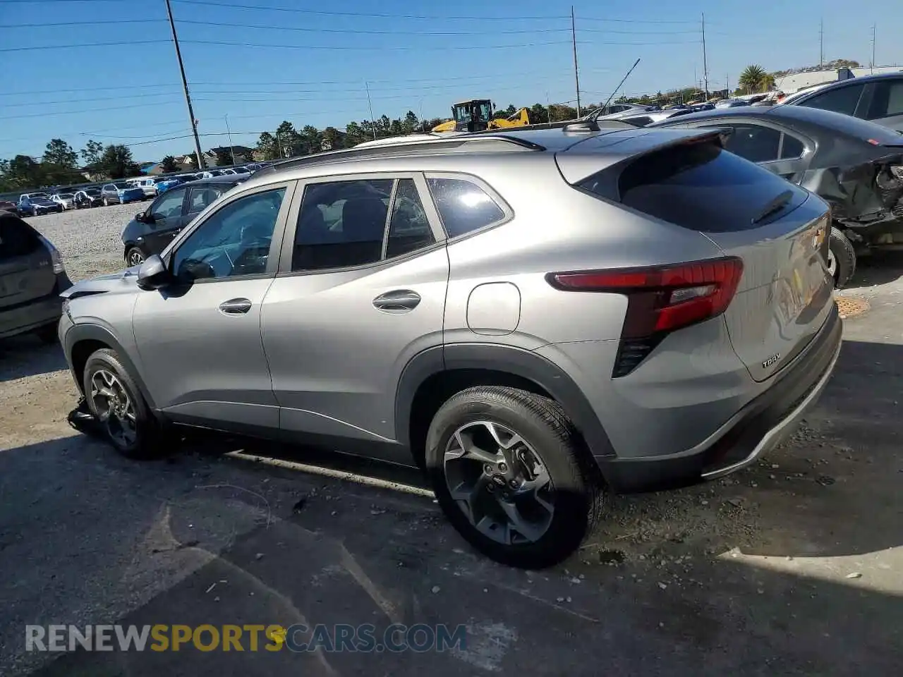 2 Photograph of a damaged car KL77LHE25RC007811 CHEVROLET TRAX 2024