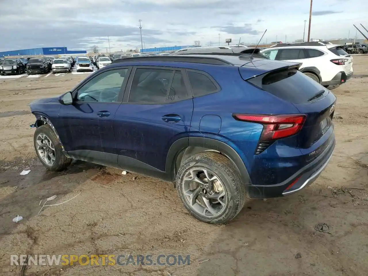 2 Photograph of a damaged car KL77LHE25RC058497 CHEVROLET TRAX 2024