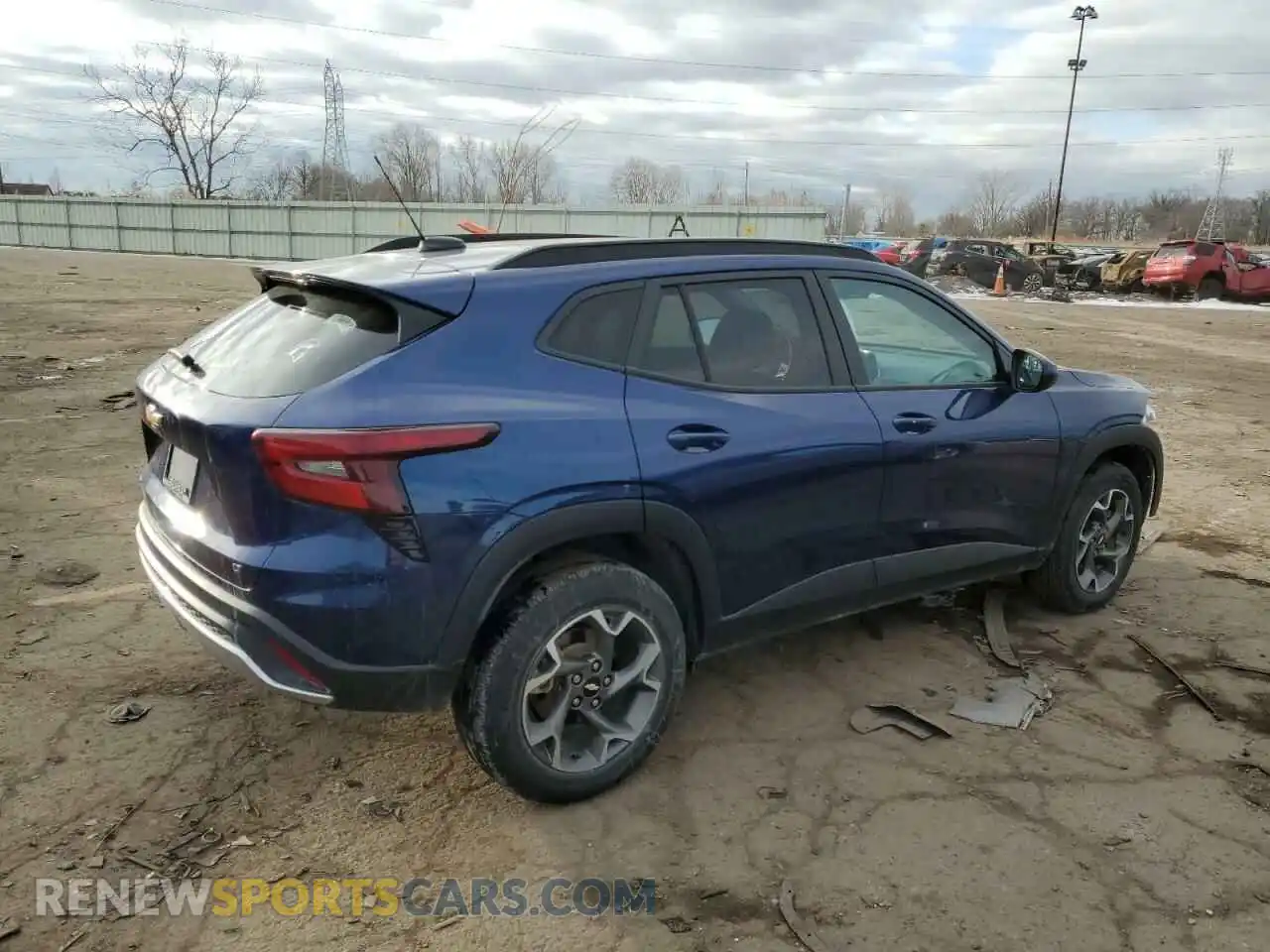 3 Photograph of a damaged car KL77LHE25RC058497 CHEVROLET TRAX 2024