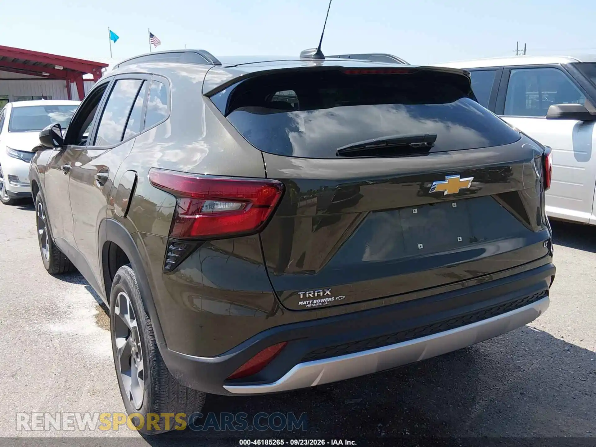 3 Фотография поврежденного автомобиля KL77LHE25RC070262 CHEVROLET TRAX 2024