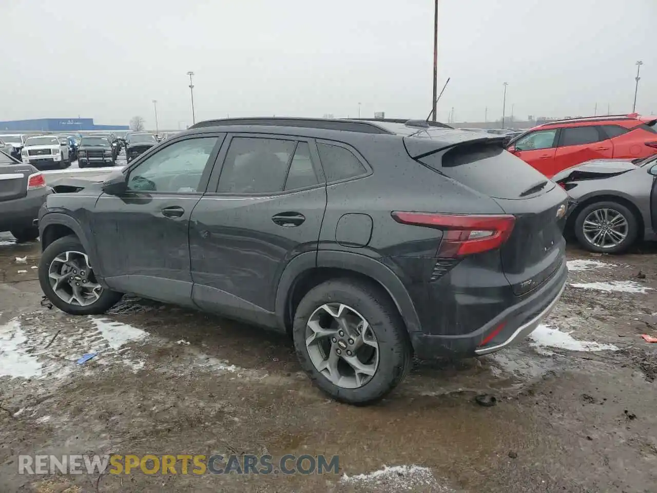 2 Photograph of a damaged car KL77LHE25RC082430 CHEVROLET TRAX 2024