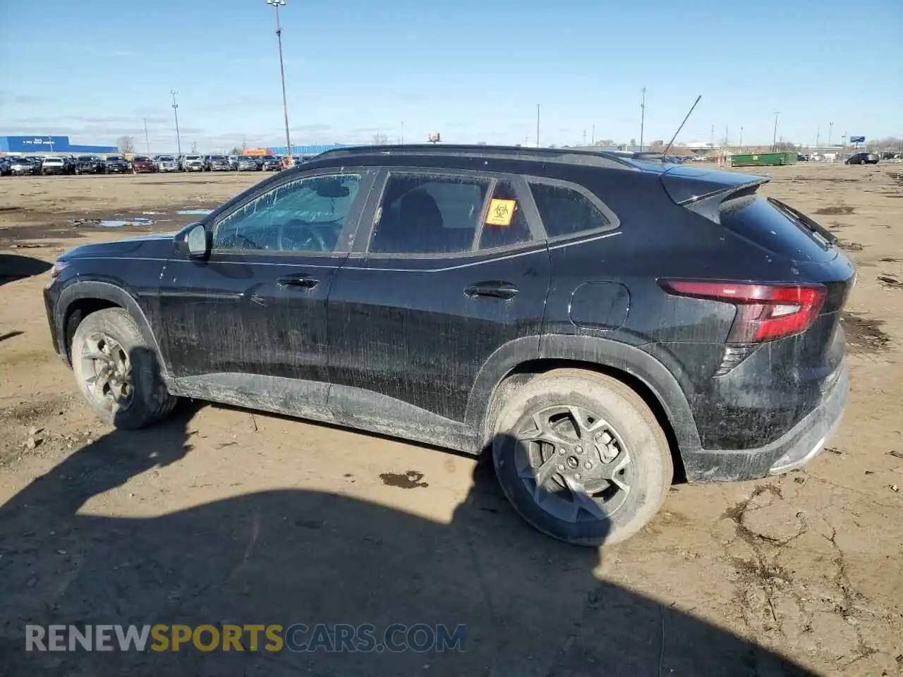 2 Photograph of a damaged car KL77LHE25RC241608 CHEVROLET TRAX 2024