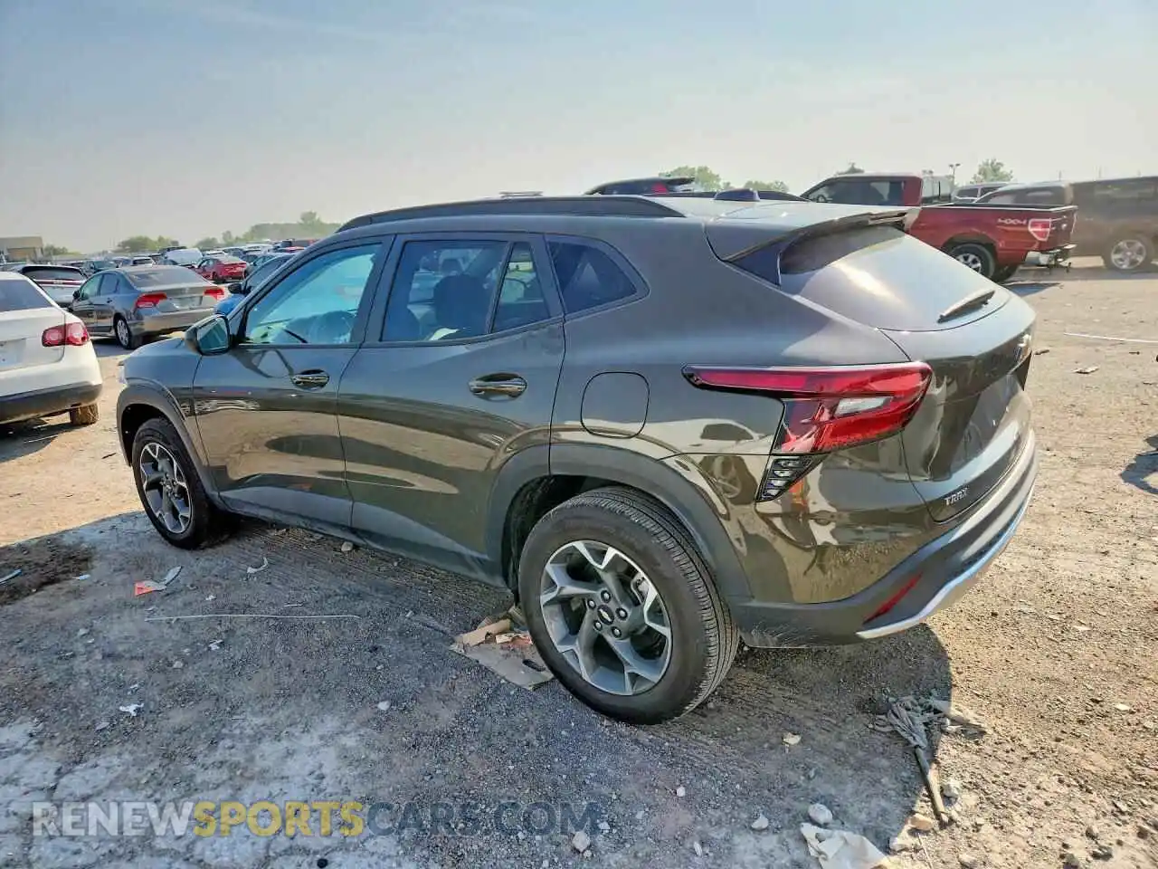 2 Photograph of a damaged car KL77LHE26RC035665 CHEVROLET TRAX 2024