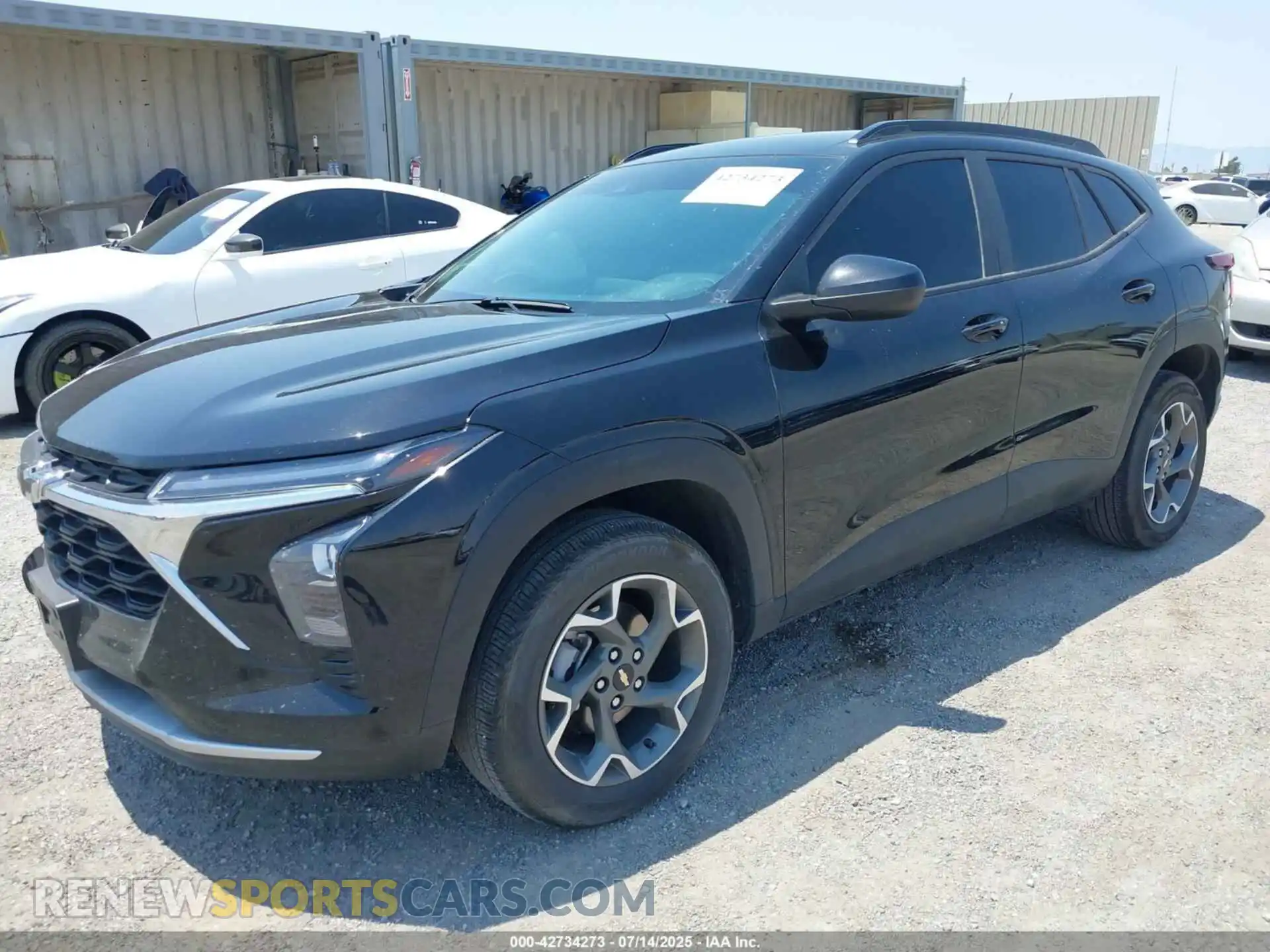 2 Photograph of a damaged car KL77LHE26RC190247 CHEVROLET TRAX 2024