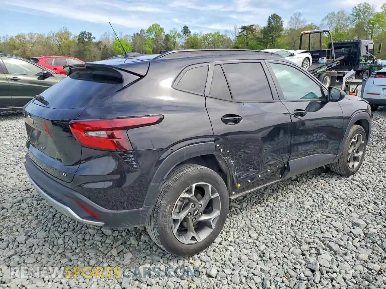 3 Photograph of a damaged car KL77LHE27RC234191 CHEVROLET TRAX 2024