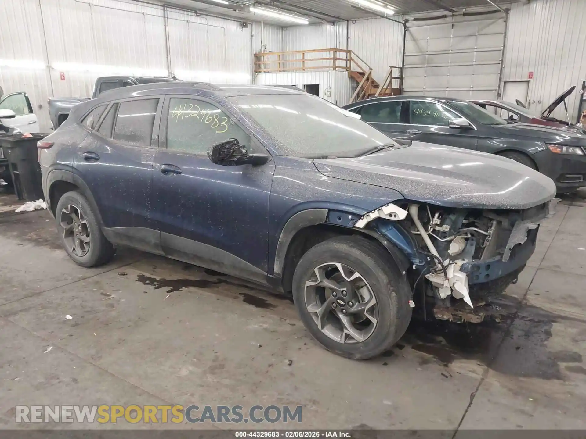 1 Photograph of a damaged car KL77LHE28RC043136 CHEVROLET TRAX 2024