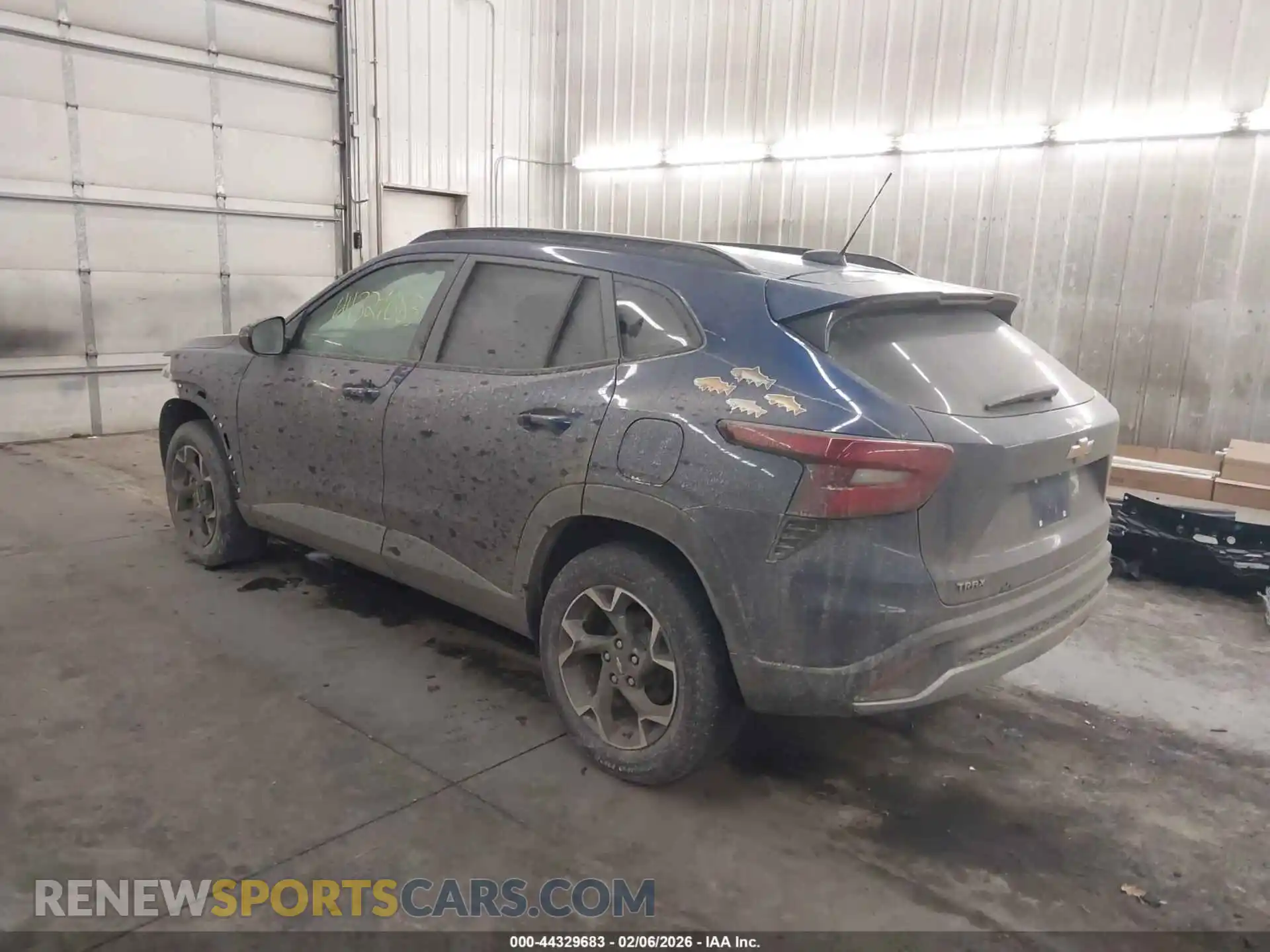 3 Photograph of a damaged car KL77LHE28RC043136 CHEVROLET TRAX 2024
