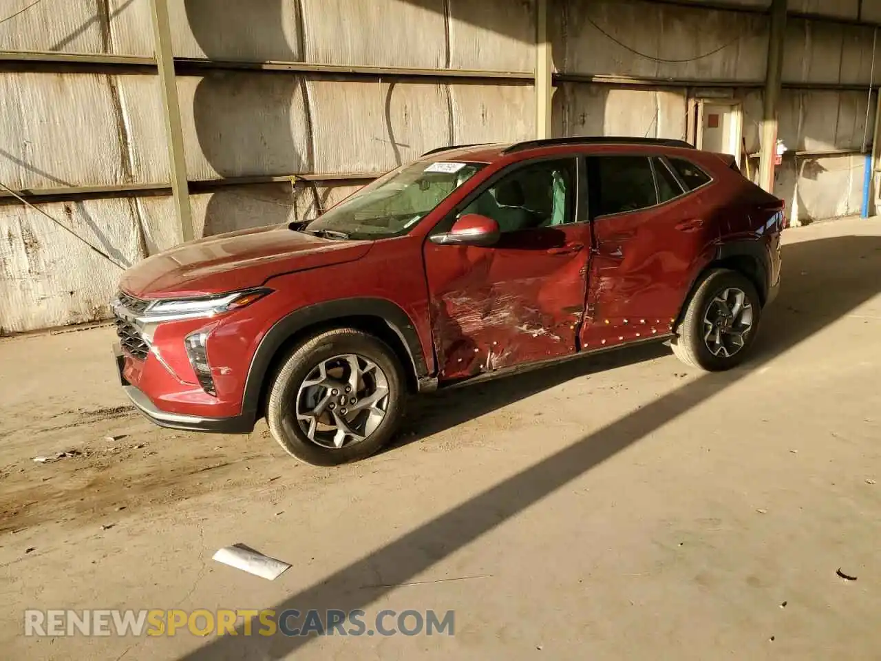 1 Photograph of a damaged car KL77LHE28RC175345 CHEVROLET TRAX 2024