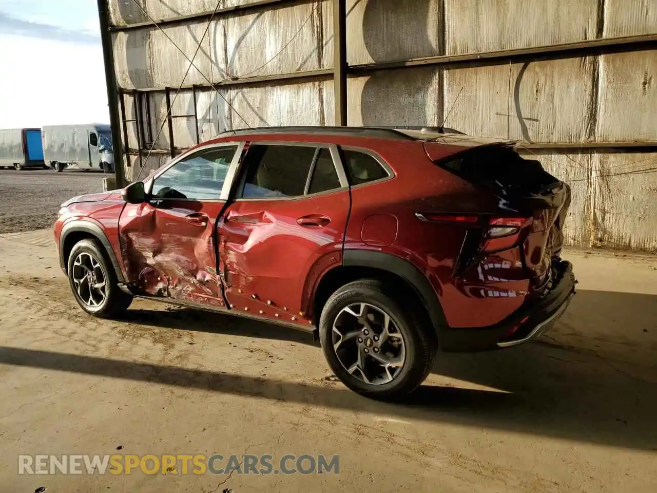 2 Photograph of a damaged car KL77LHE28RC175345 CHEVROLET TRAX 2024