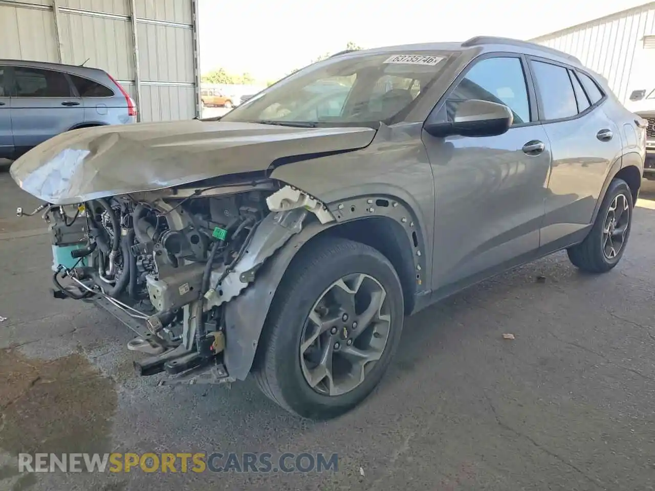 1 fotografías del automóvil dañado KL77LHE28RC228366 CHEVROLET TRAX 2024