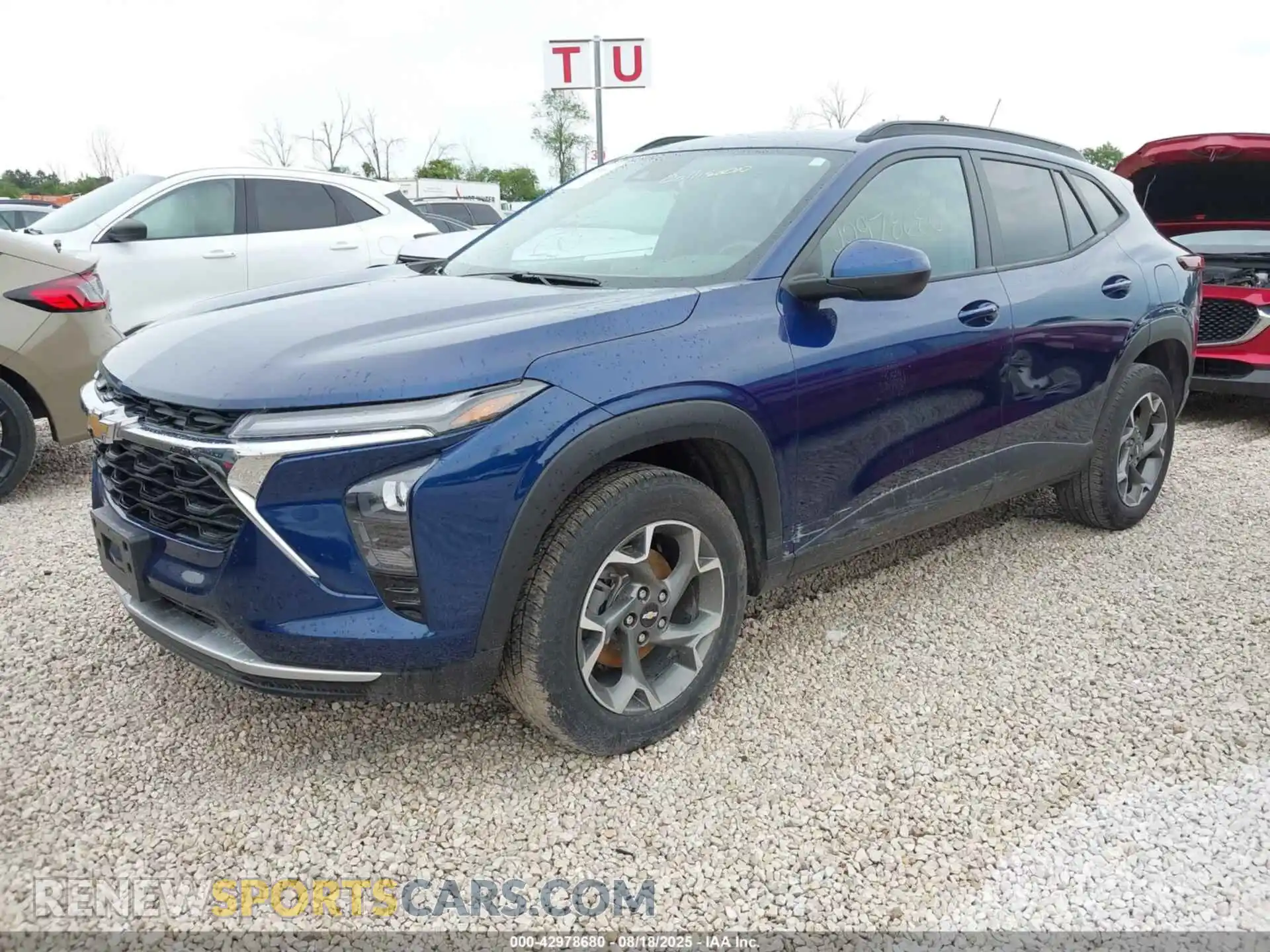 2 Photograph of a damaged car KL77LHE29RC008055 CHEVROLET TRAX 2024